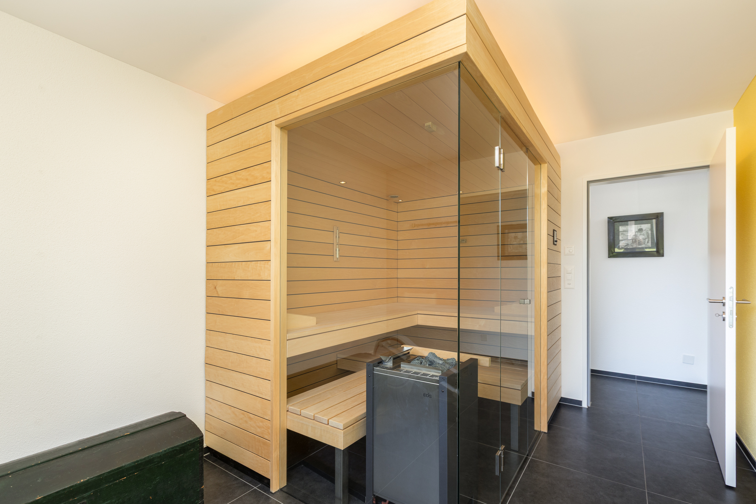 Zimmer mit Sauna, Untergeschoss