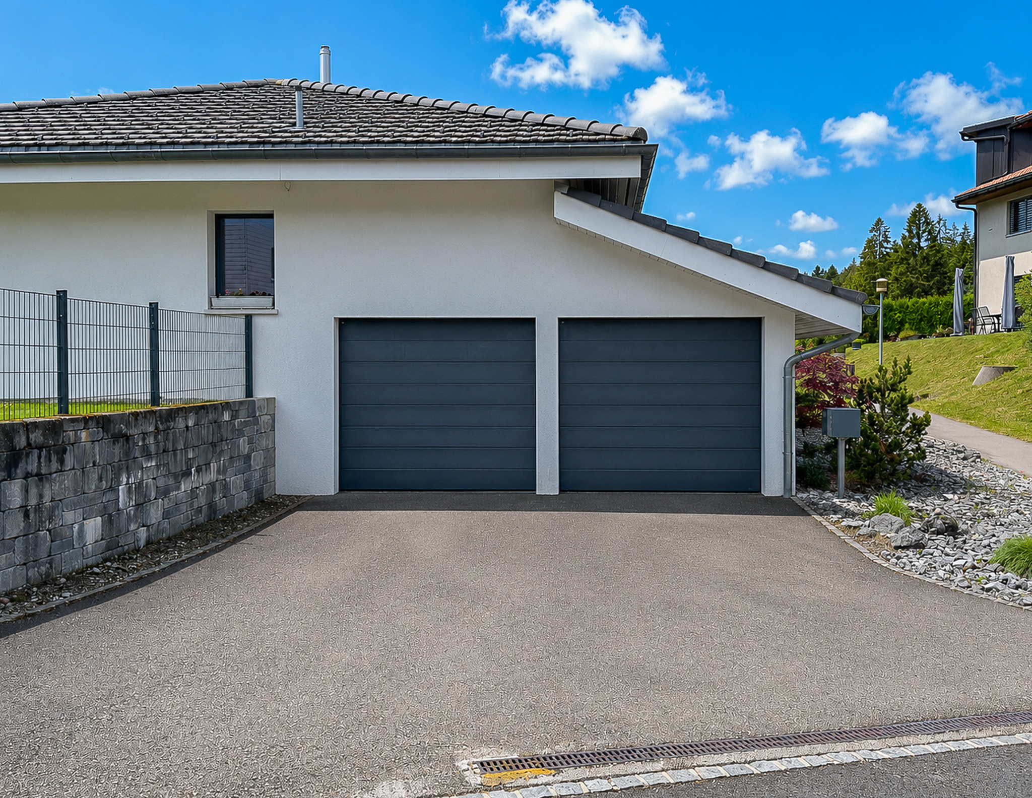 Double garage Double garage