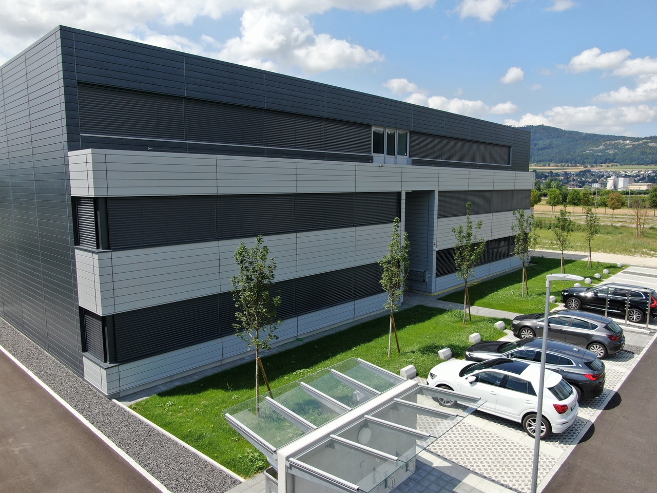 Vue du bâtiment Vue du bâtiment