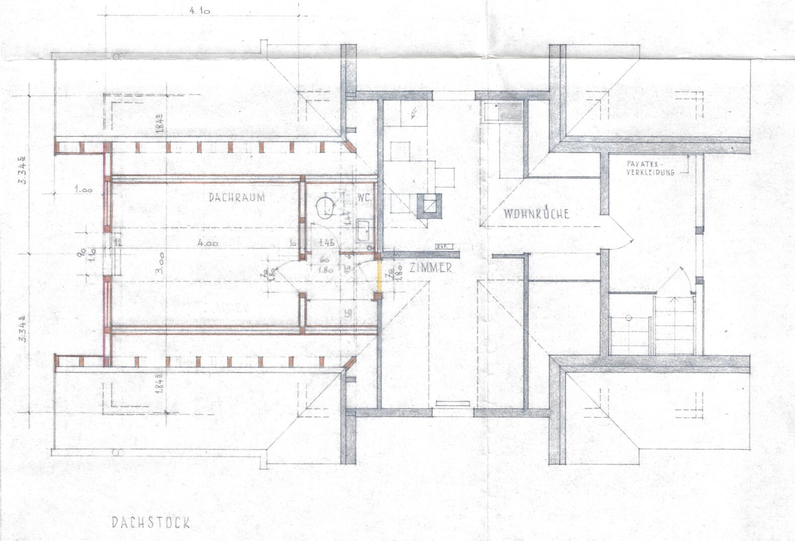 DG Grundriss (nicht Detailgetreu)
