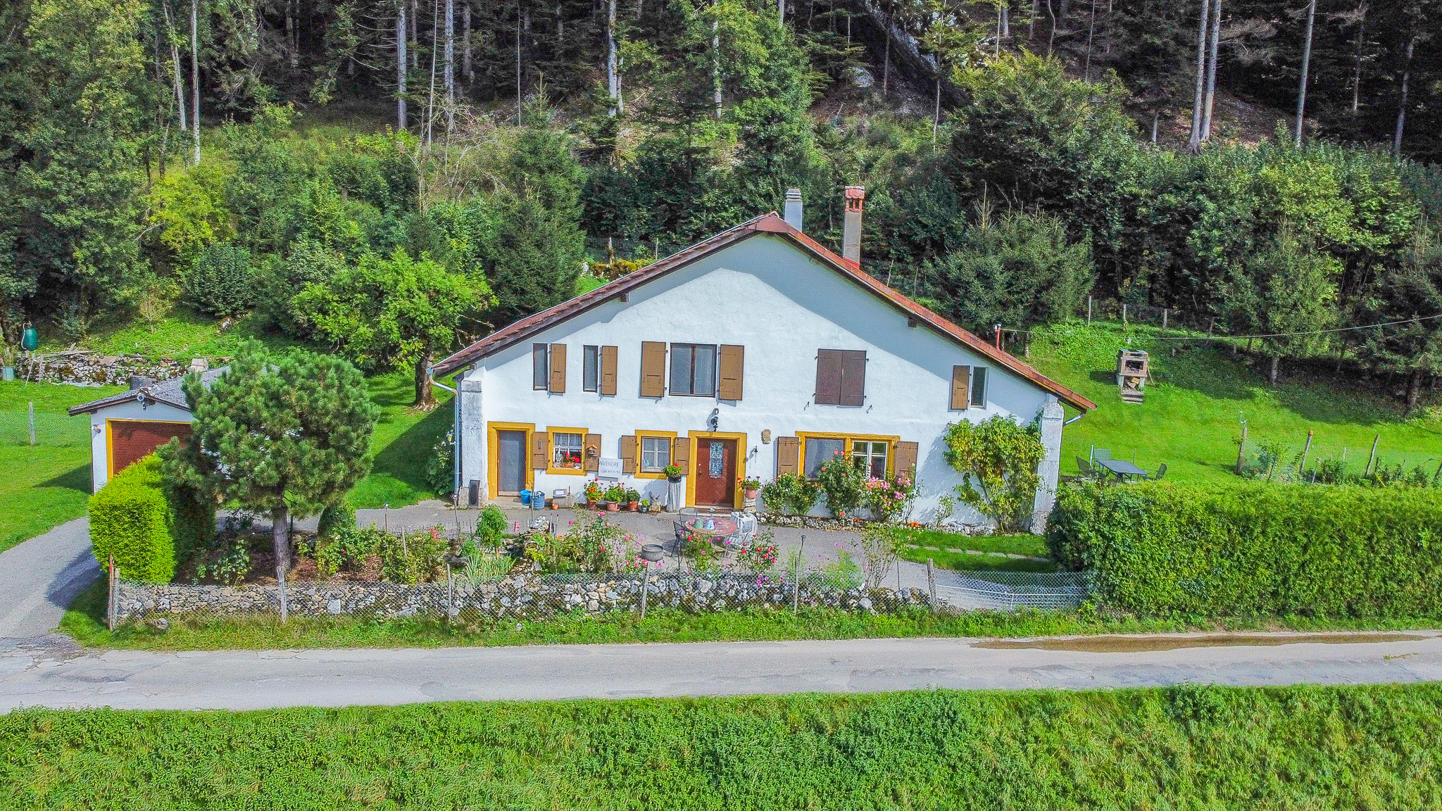 Vue sur la ferme Vue sur la ferme