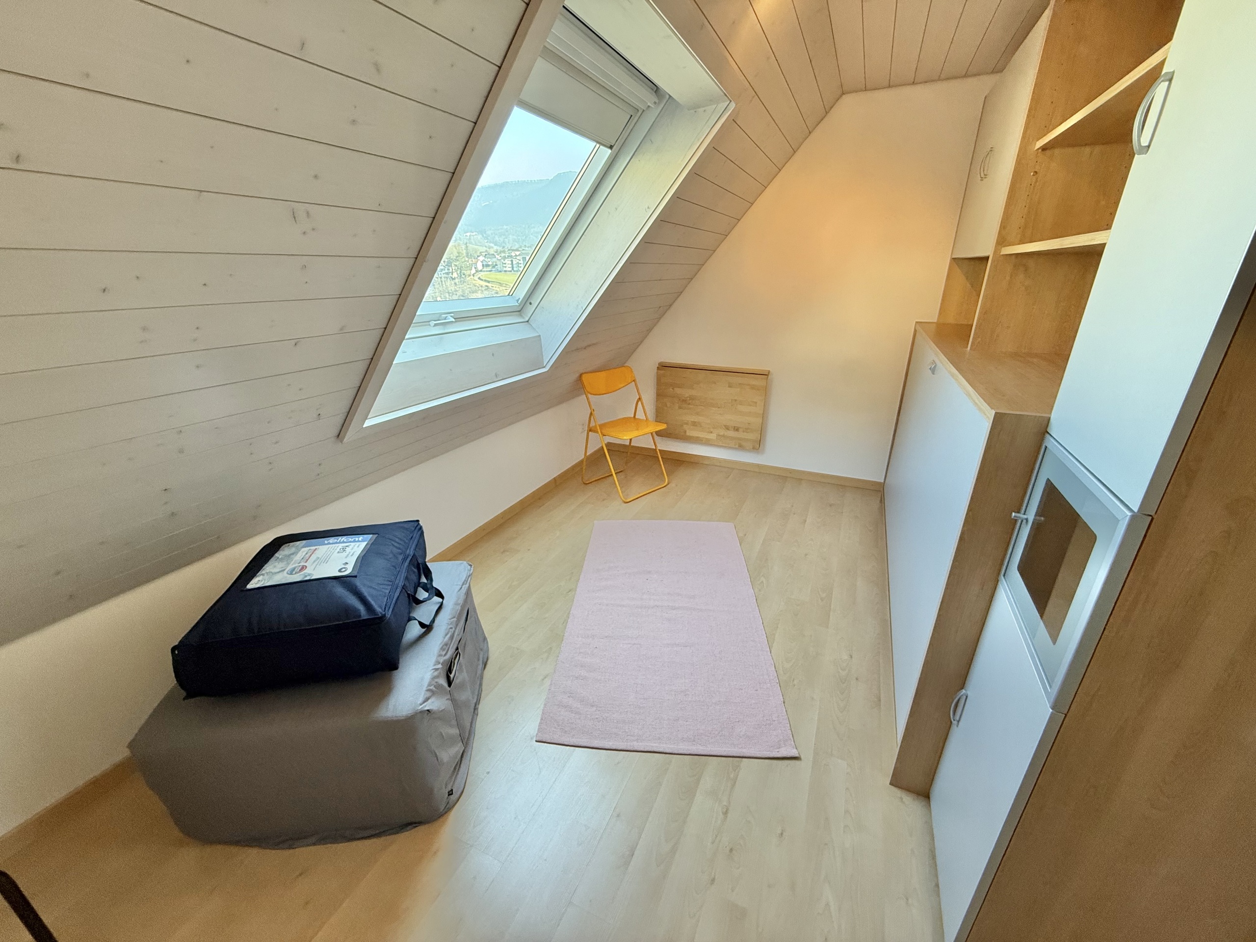 small attic room facing SOUTH-EAST