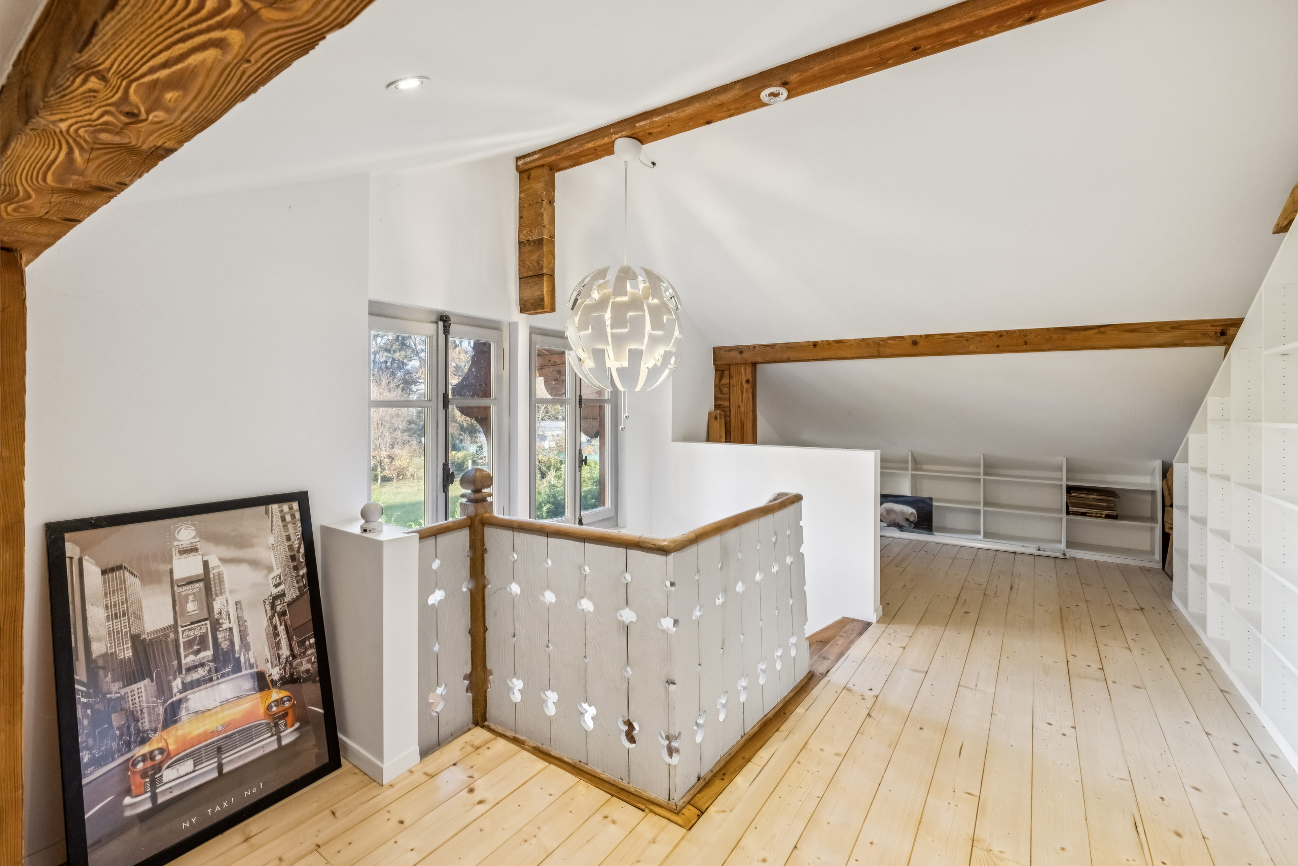 Espace aménageable selon les envies, dans les combles