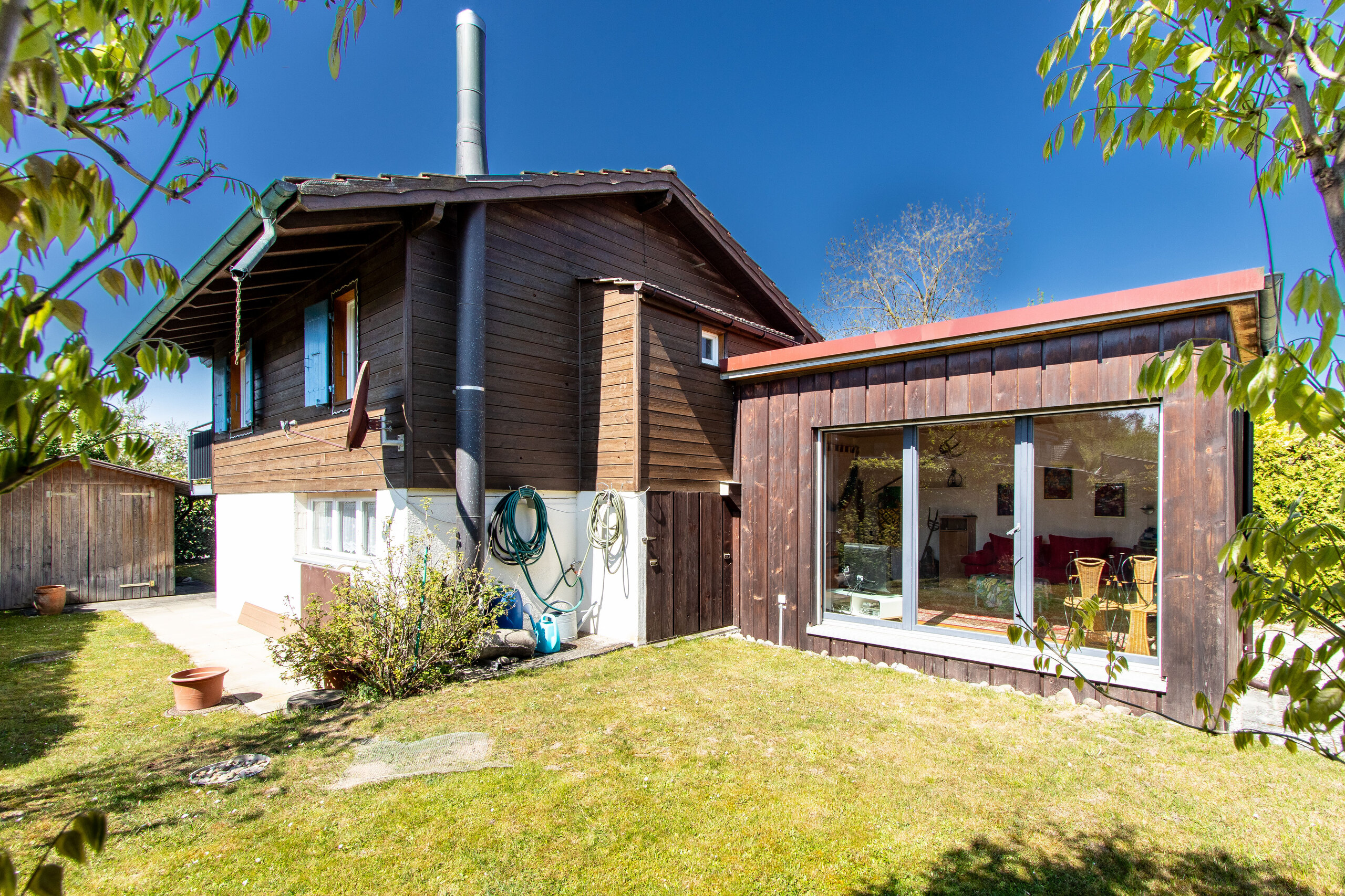 Façade nord-est avec annexe