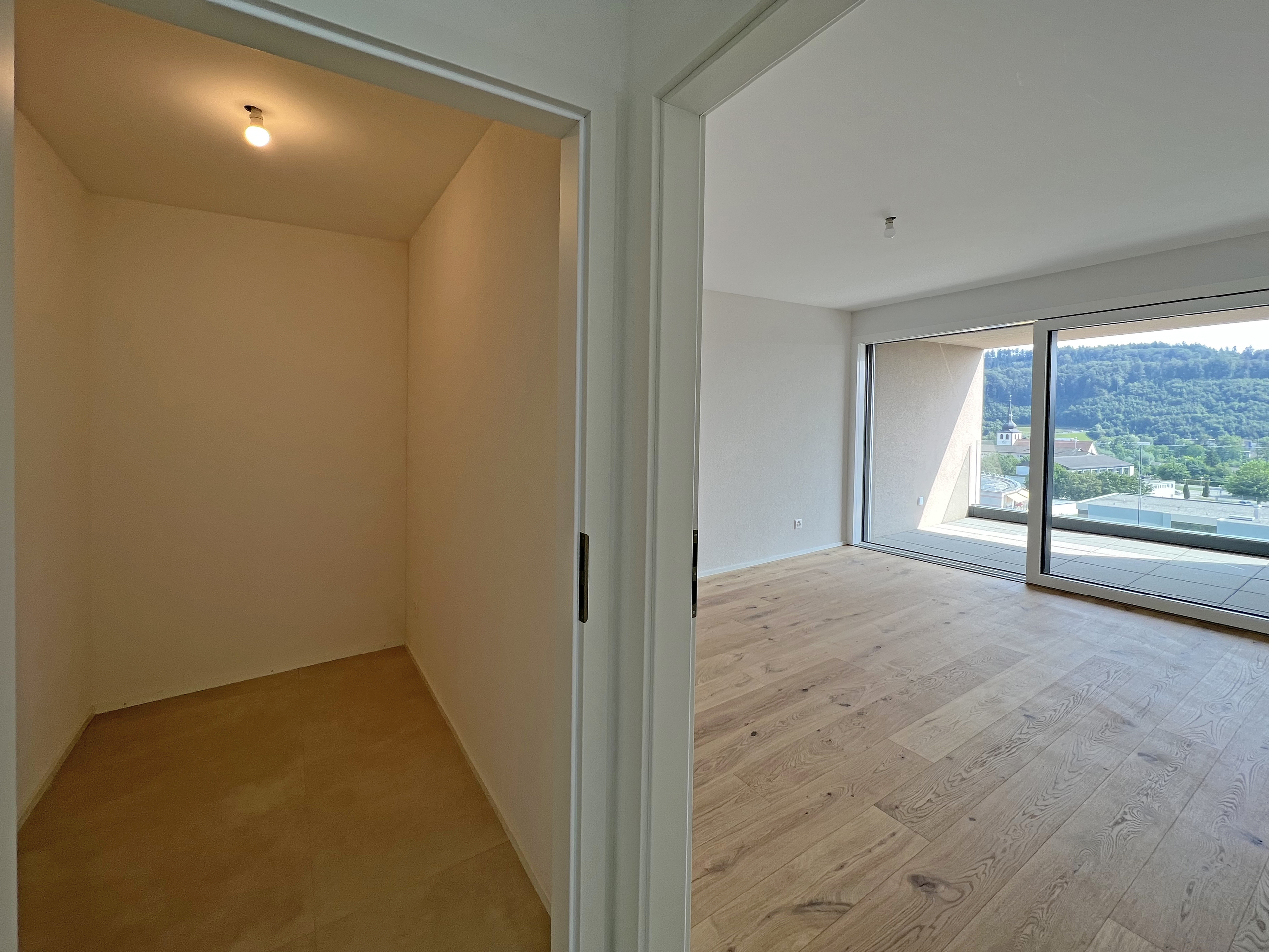 Réduit/chambre à coucher et loggia