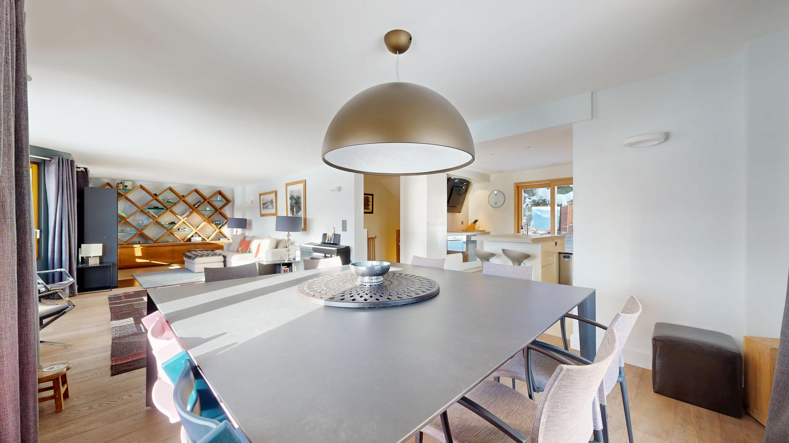 Salle à manger chalet