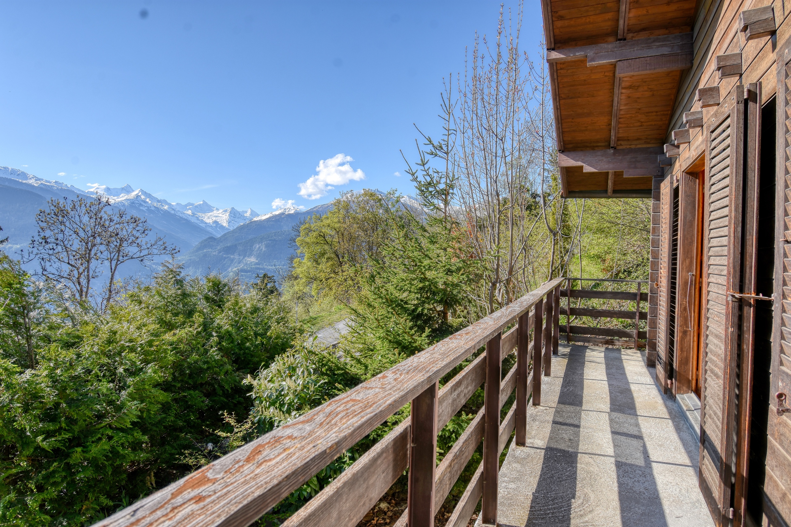 Chalet Mollens - Balcon Chalet Mollens - Balcon