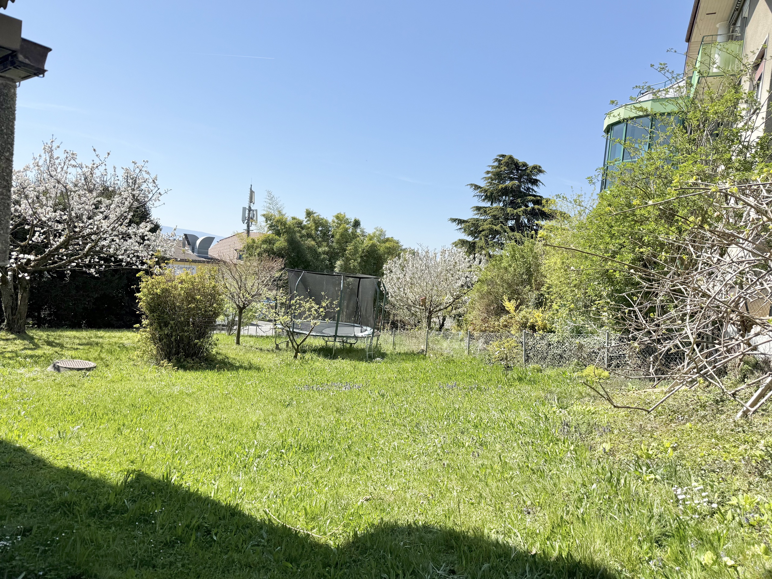 Grand jardin en commun