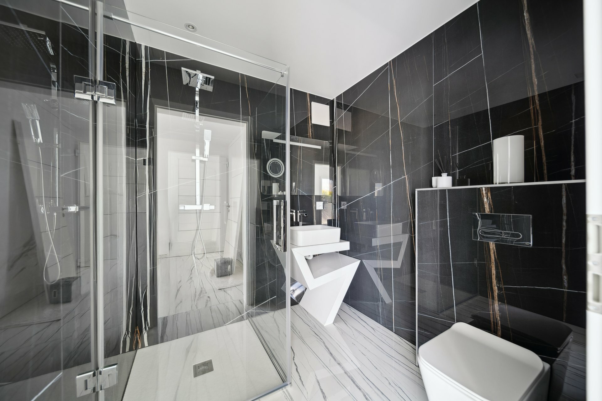 Salle de bains douche 