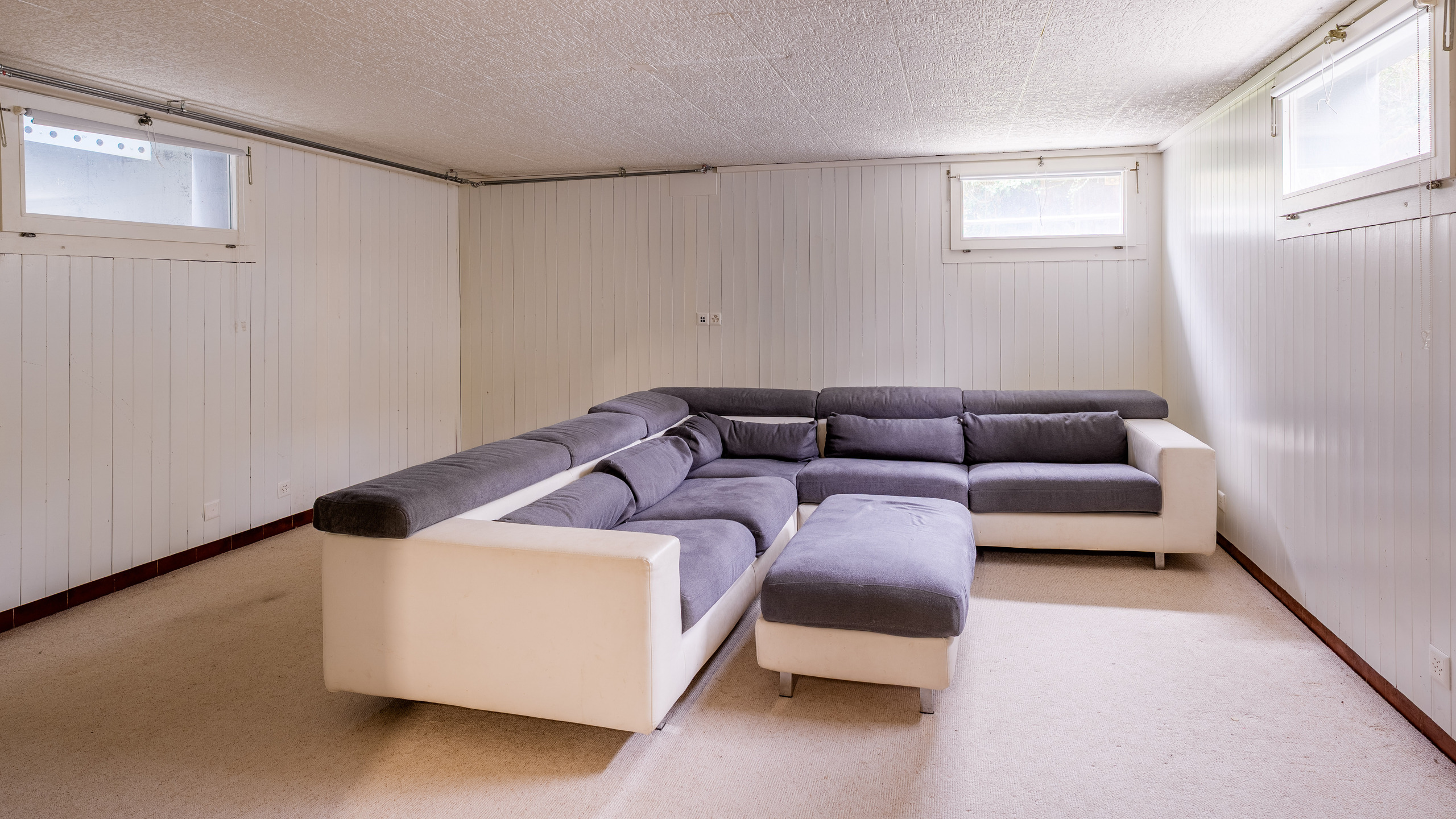 Pièce polyvalente sous-sol