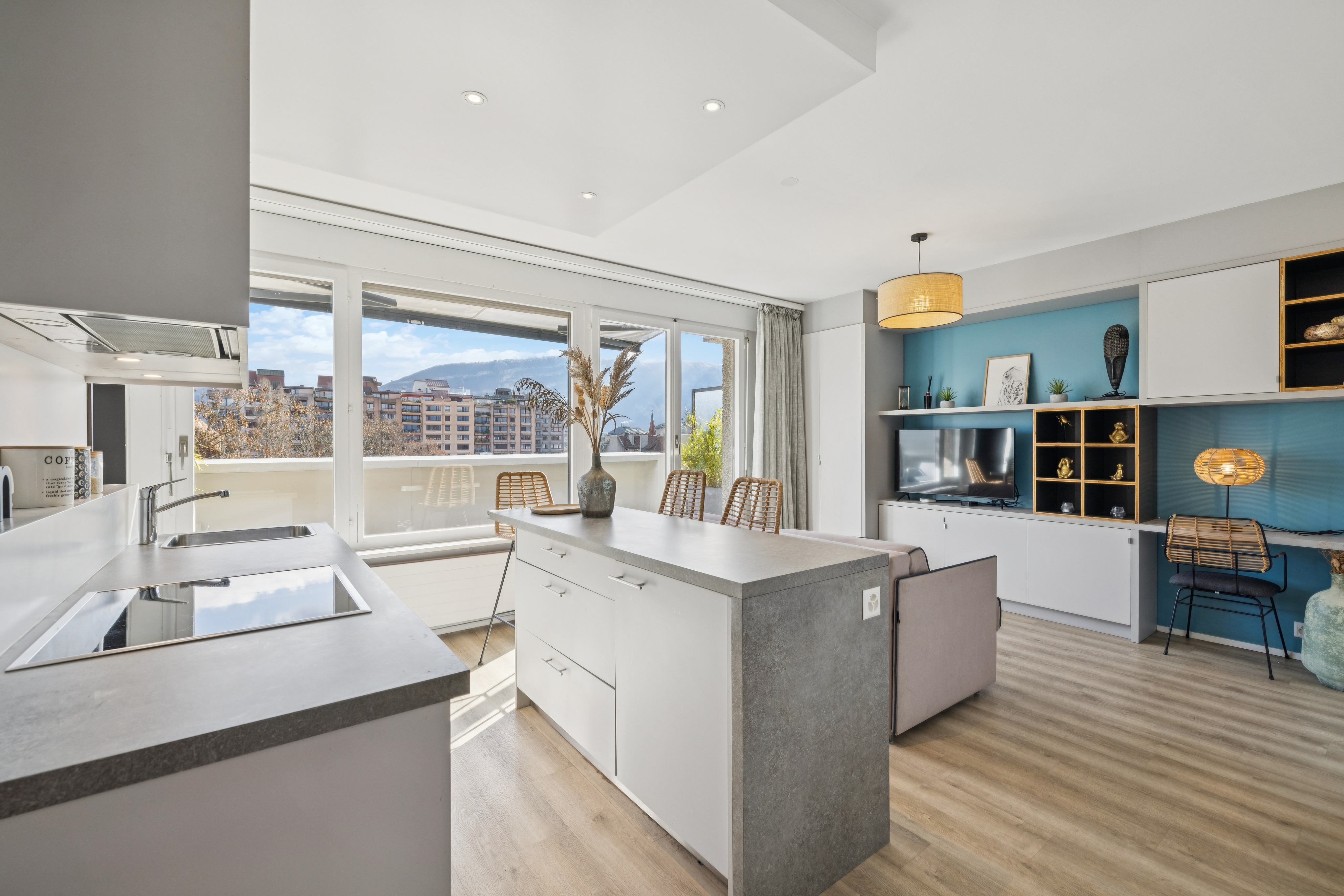 Salon et vue Salon et vue