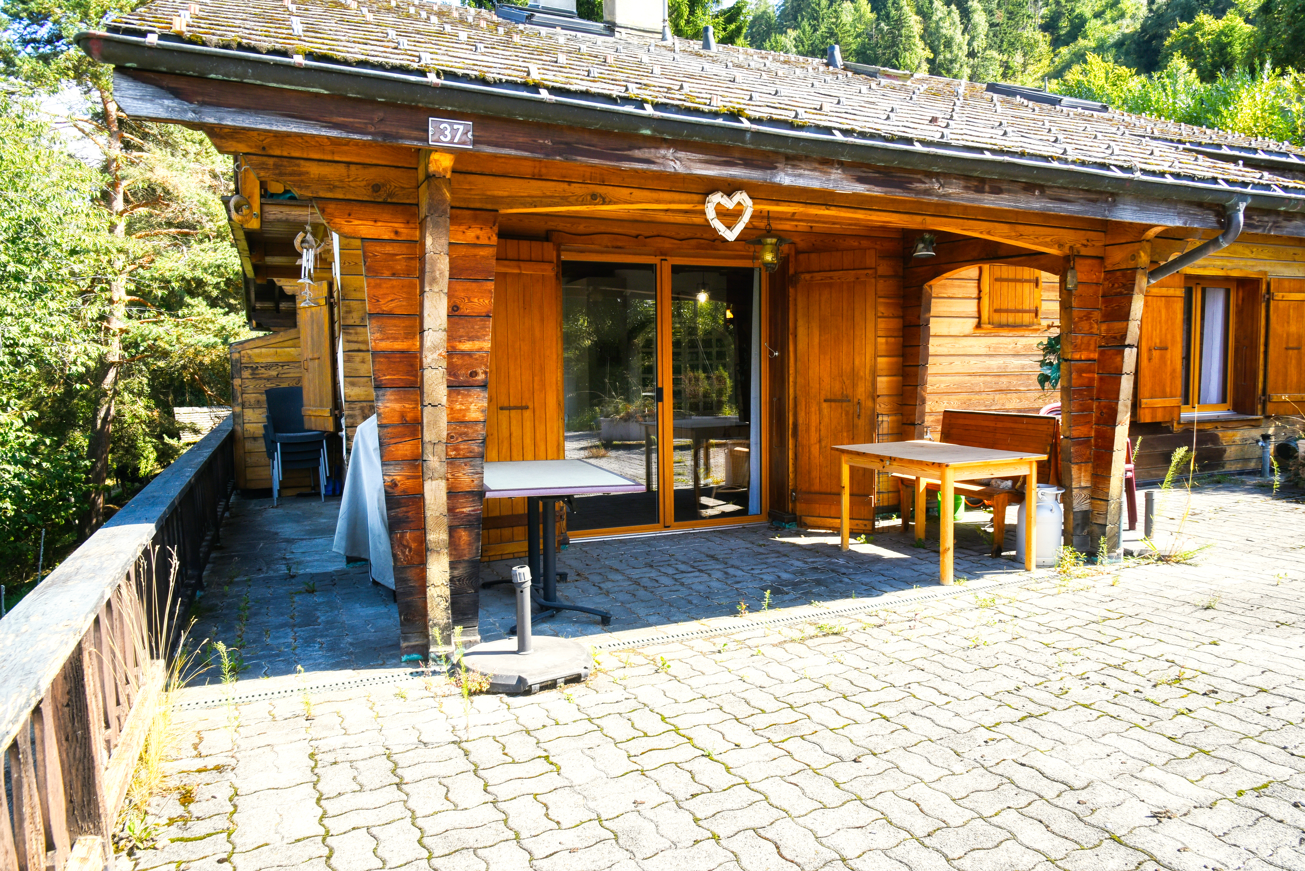 Wohnung Vercorin - Terrasse Wohnung Vercorin - Terrasse