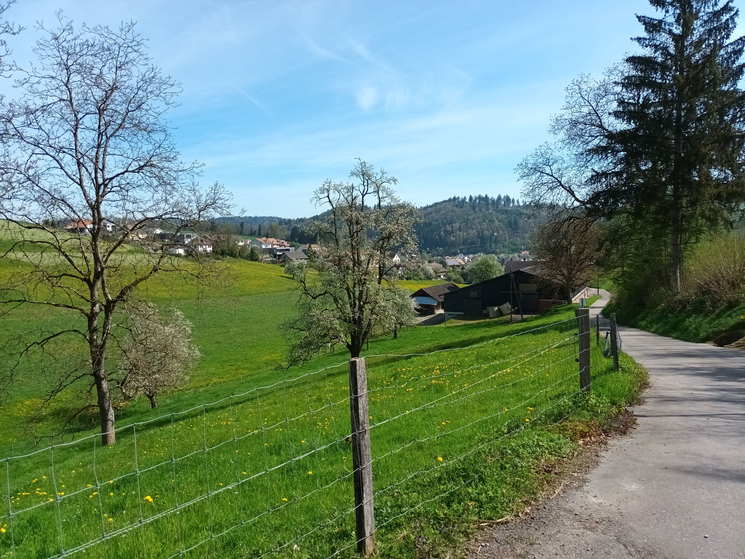 Zufahrt von Westen Zufahrt von Westen