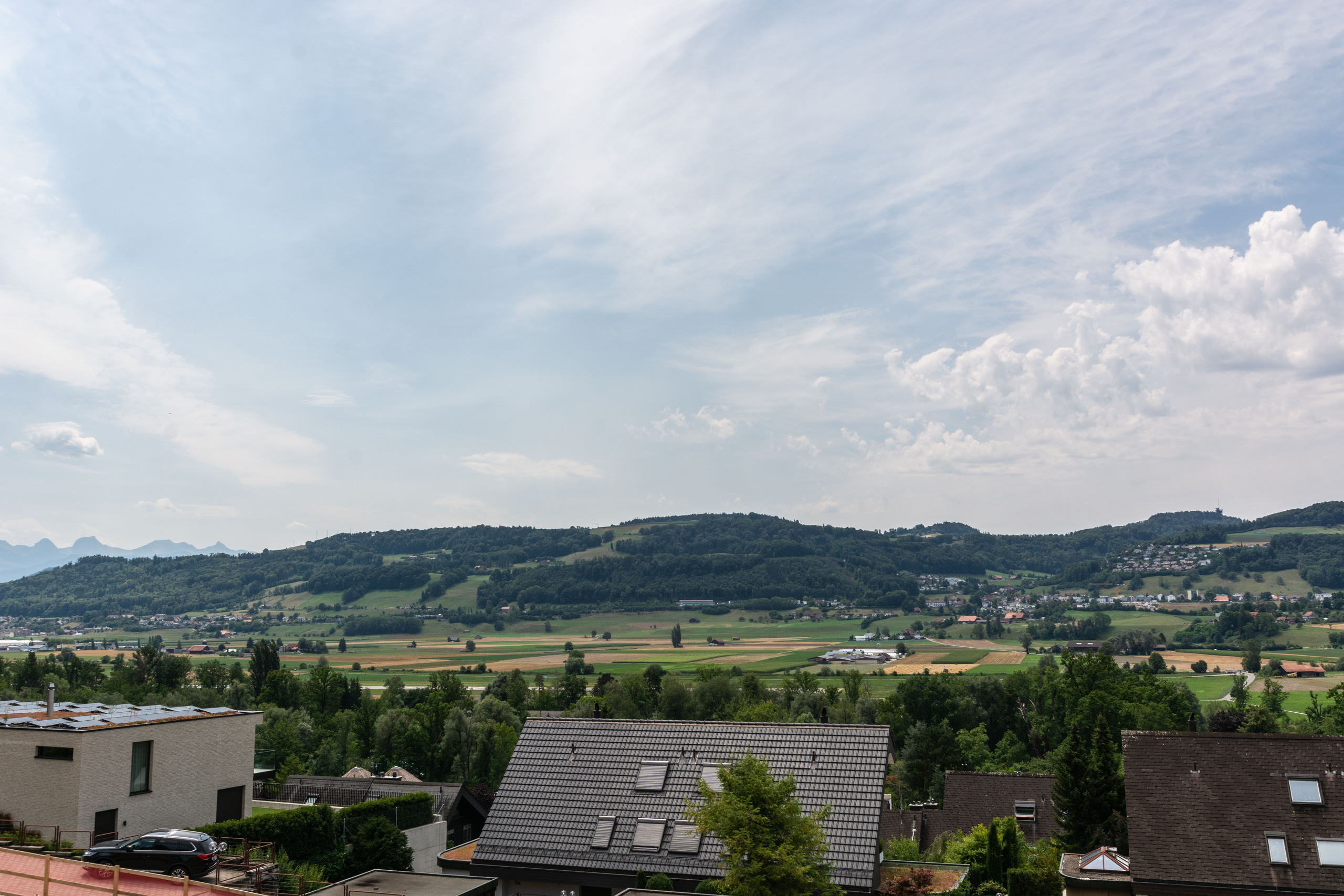 Muri Haldenweg_Aussicht Richtung Kehrsatz und Belp