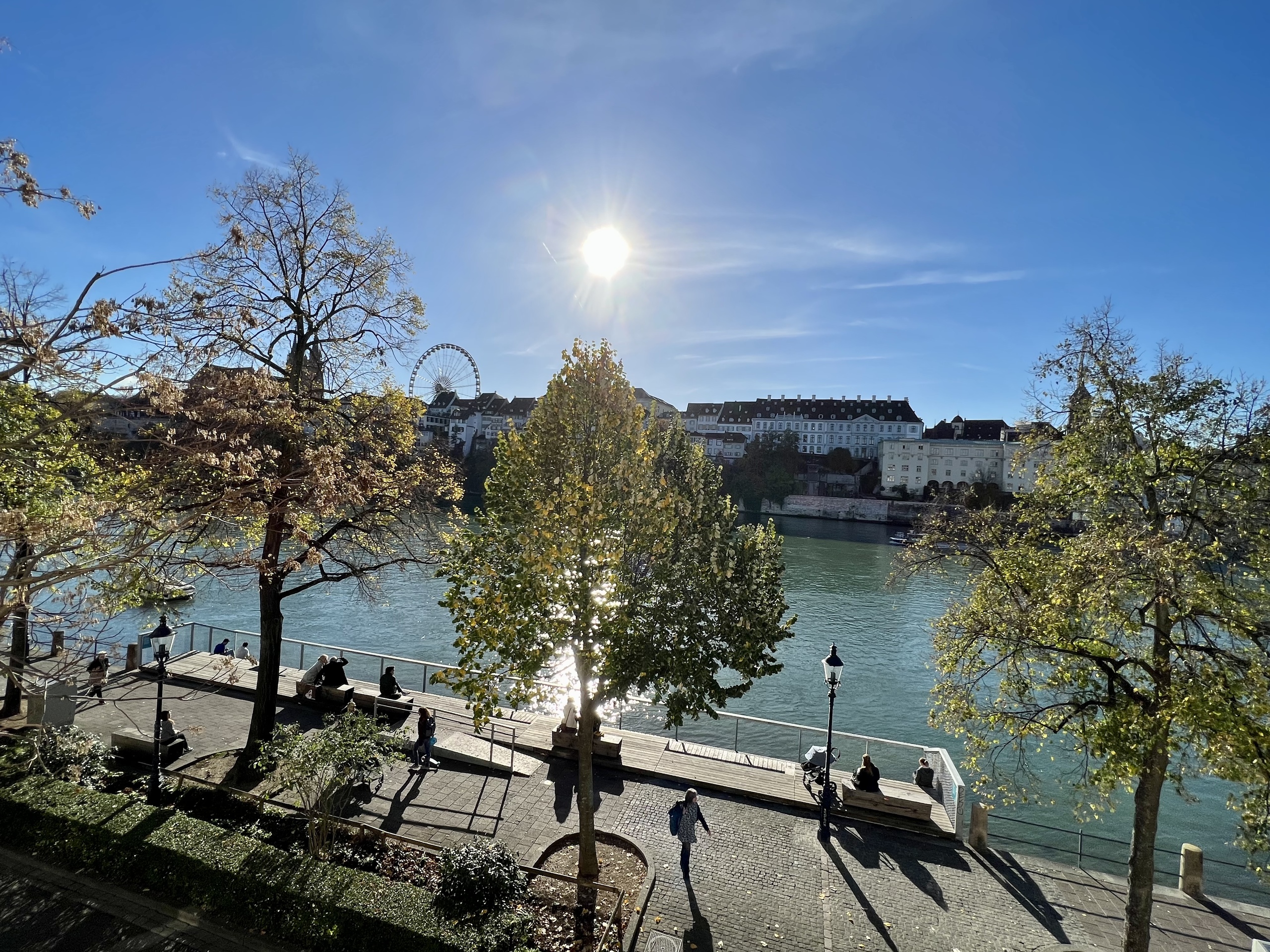 Aussicht vom Wohnzimmer