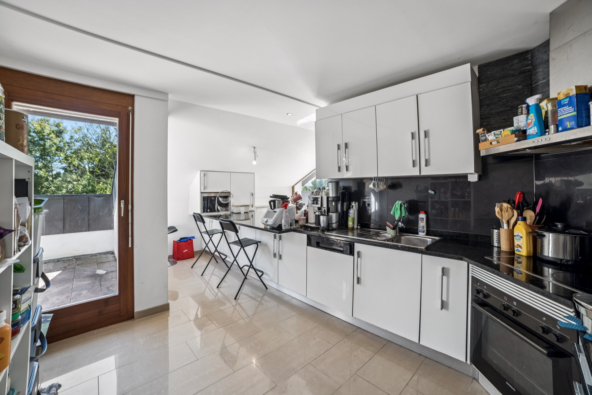 Cuisine semi-ouverte 