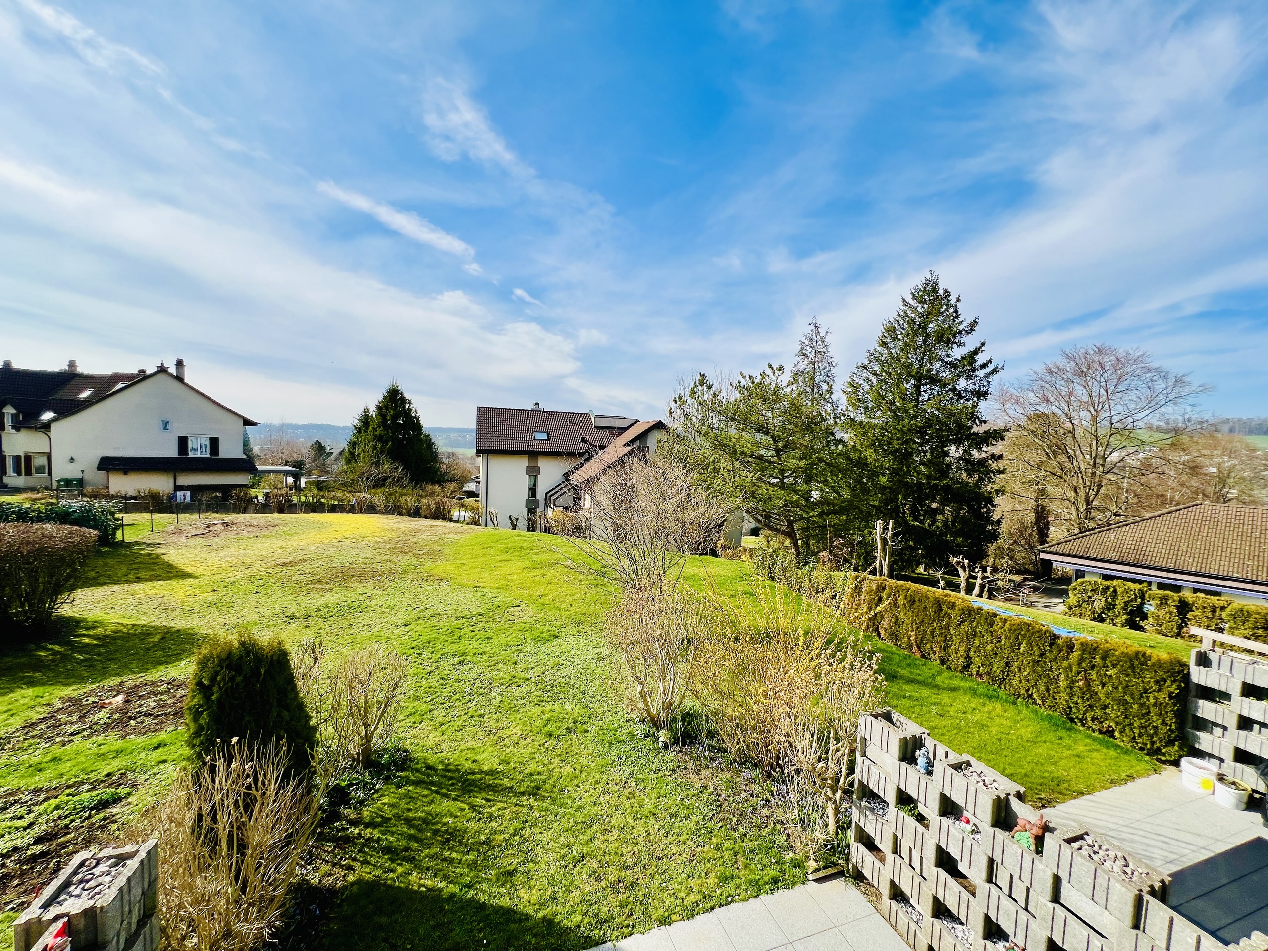 Vue depuis le balcon
