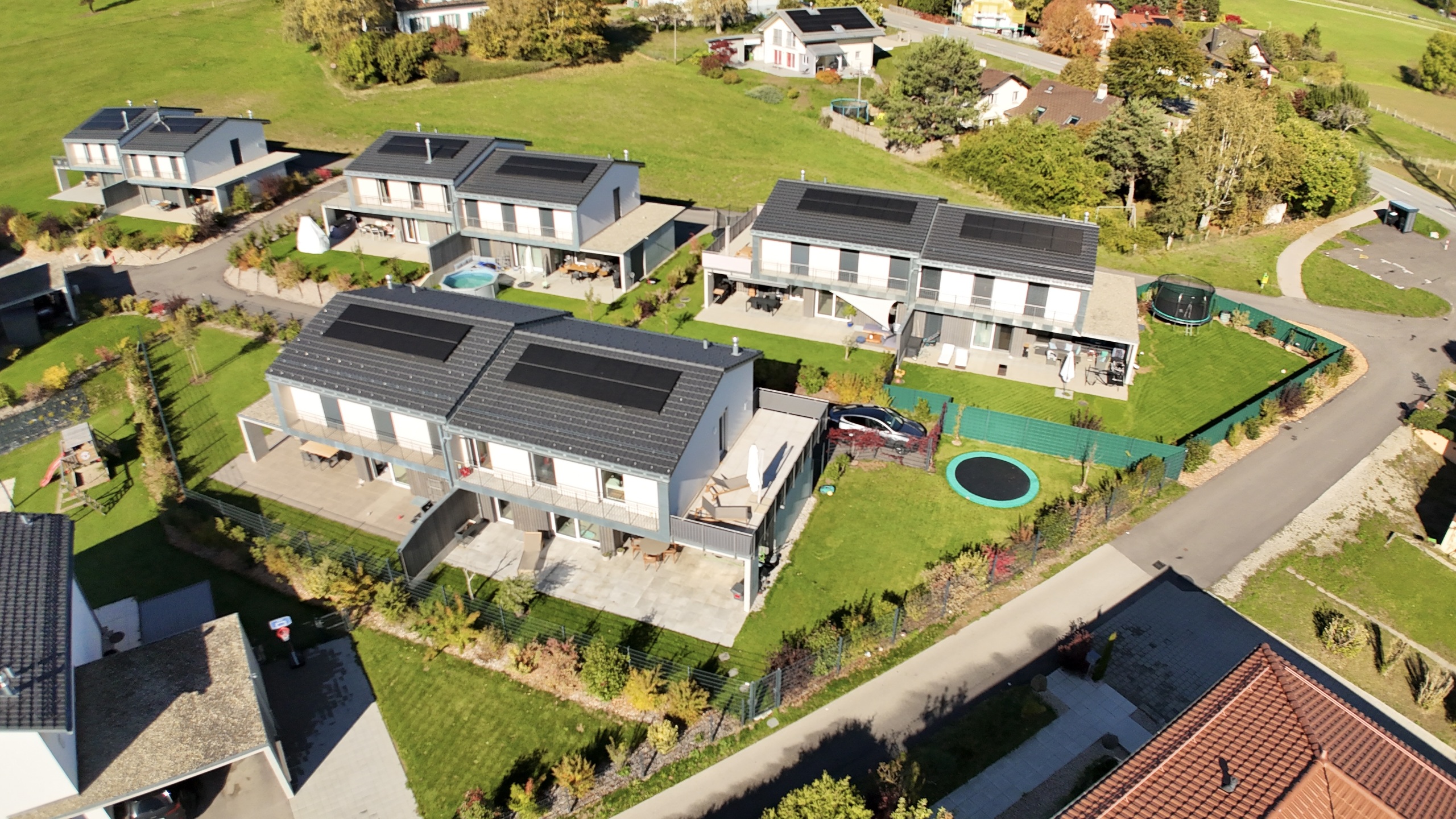 Quartier résidenciel et familiale