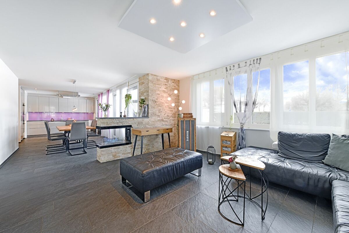 Für moderde Familien: Gartenwohnung mit Eleganz und Wohnkomfort