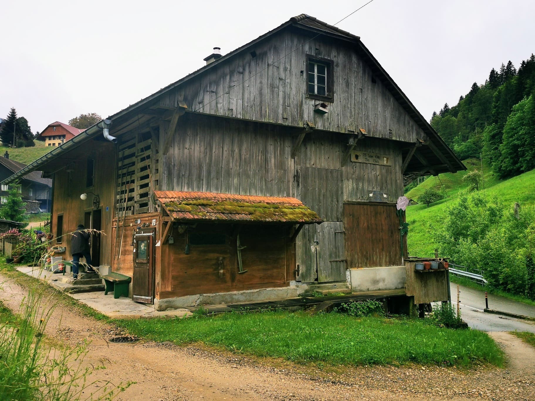 Ansicht Stallteil von Norden Ansicht Stallteil von Norden