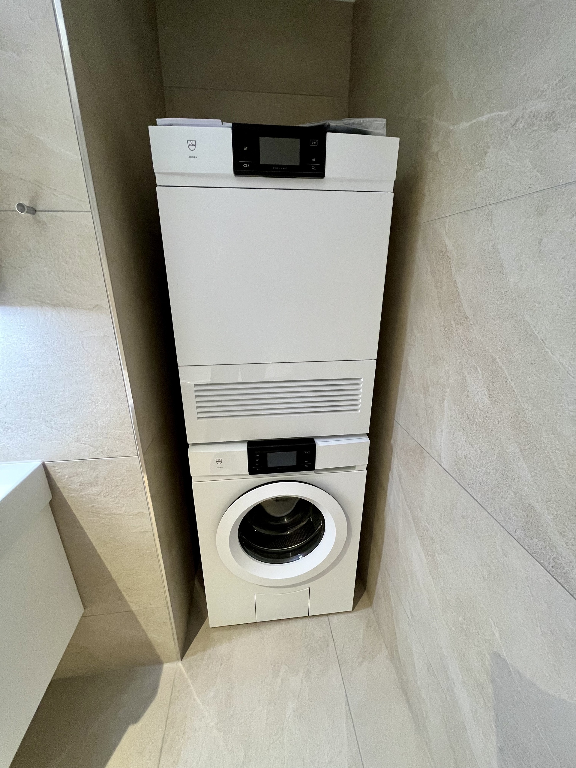 Wascheturm in der Wohnung Wascheturm in der Wohnung