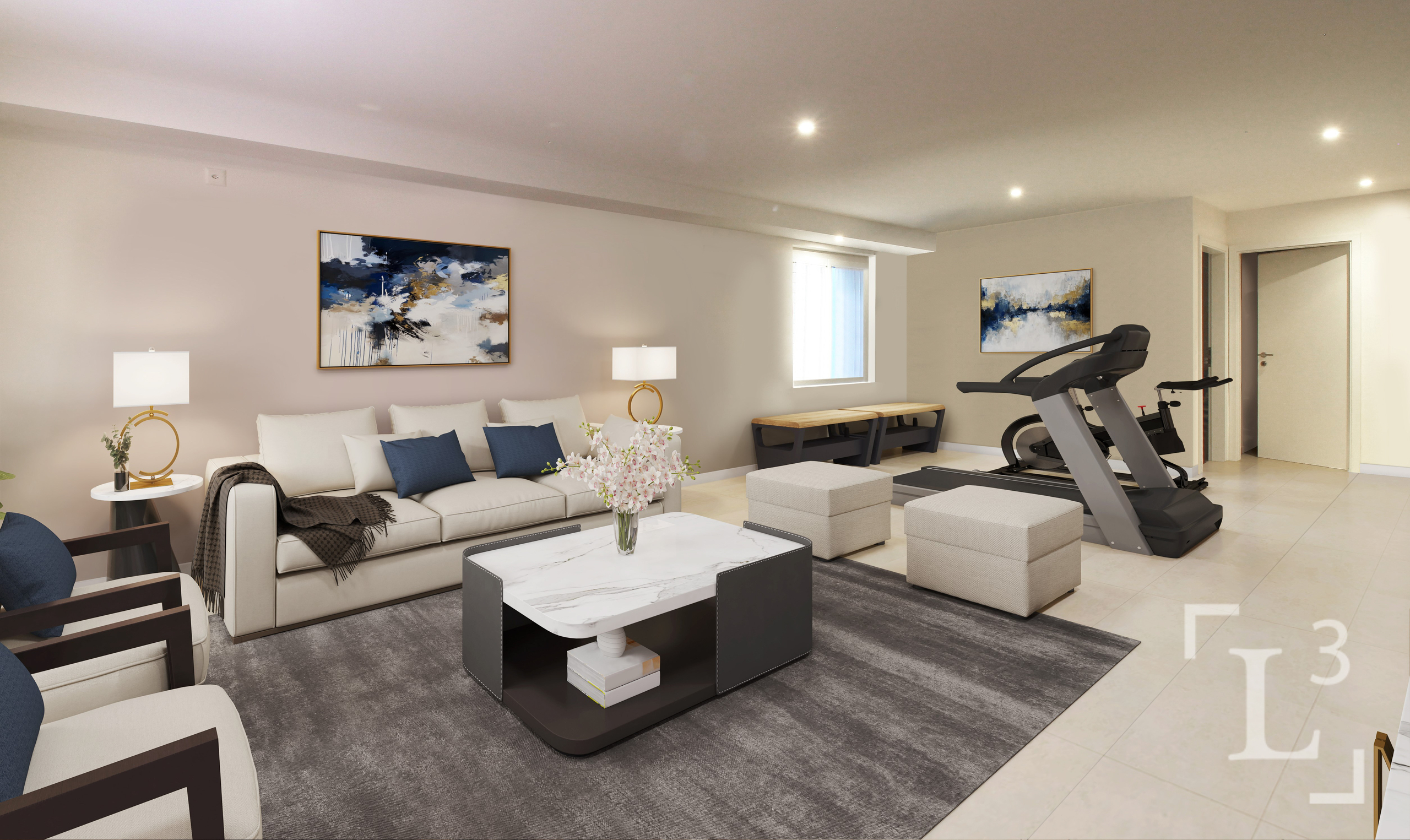 Basement approx. 70 m2 : Main room approx. 42 m2