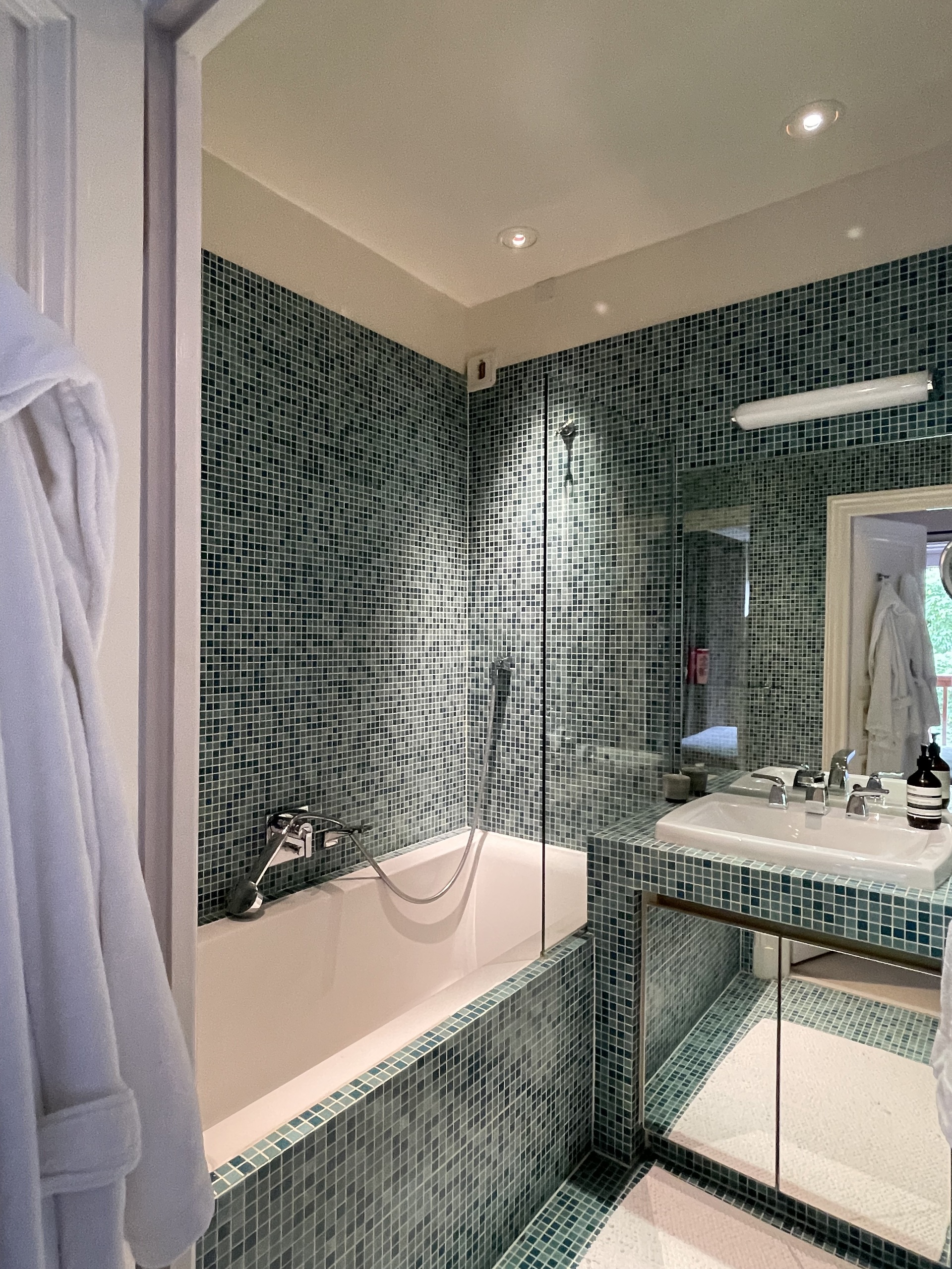 Salle de bain + douche attenante