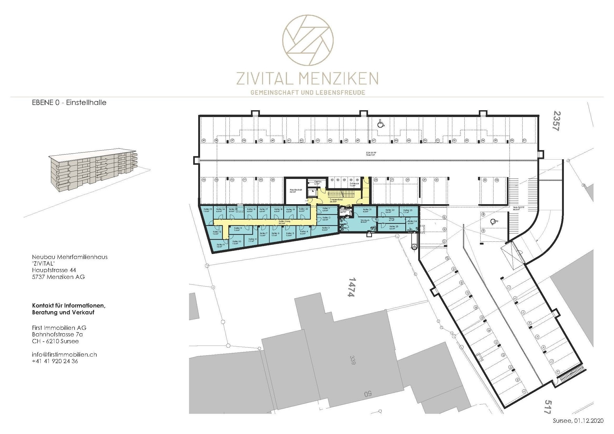 Autoeinstellhalle PP Nr. 29 + 30 Autoeinstellhalle PP Nr. 29 + 30
