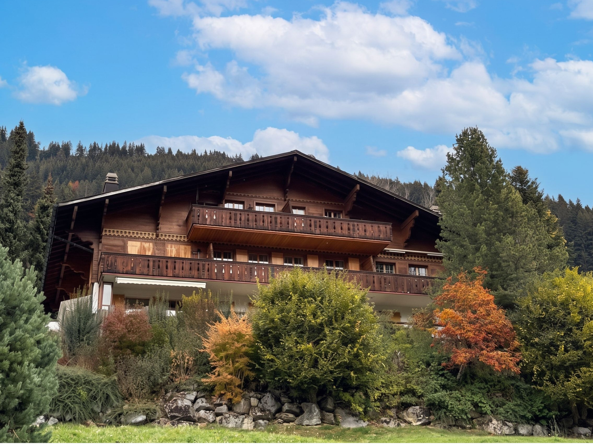 Vue chalet