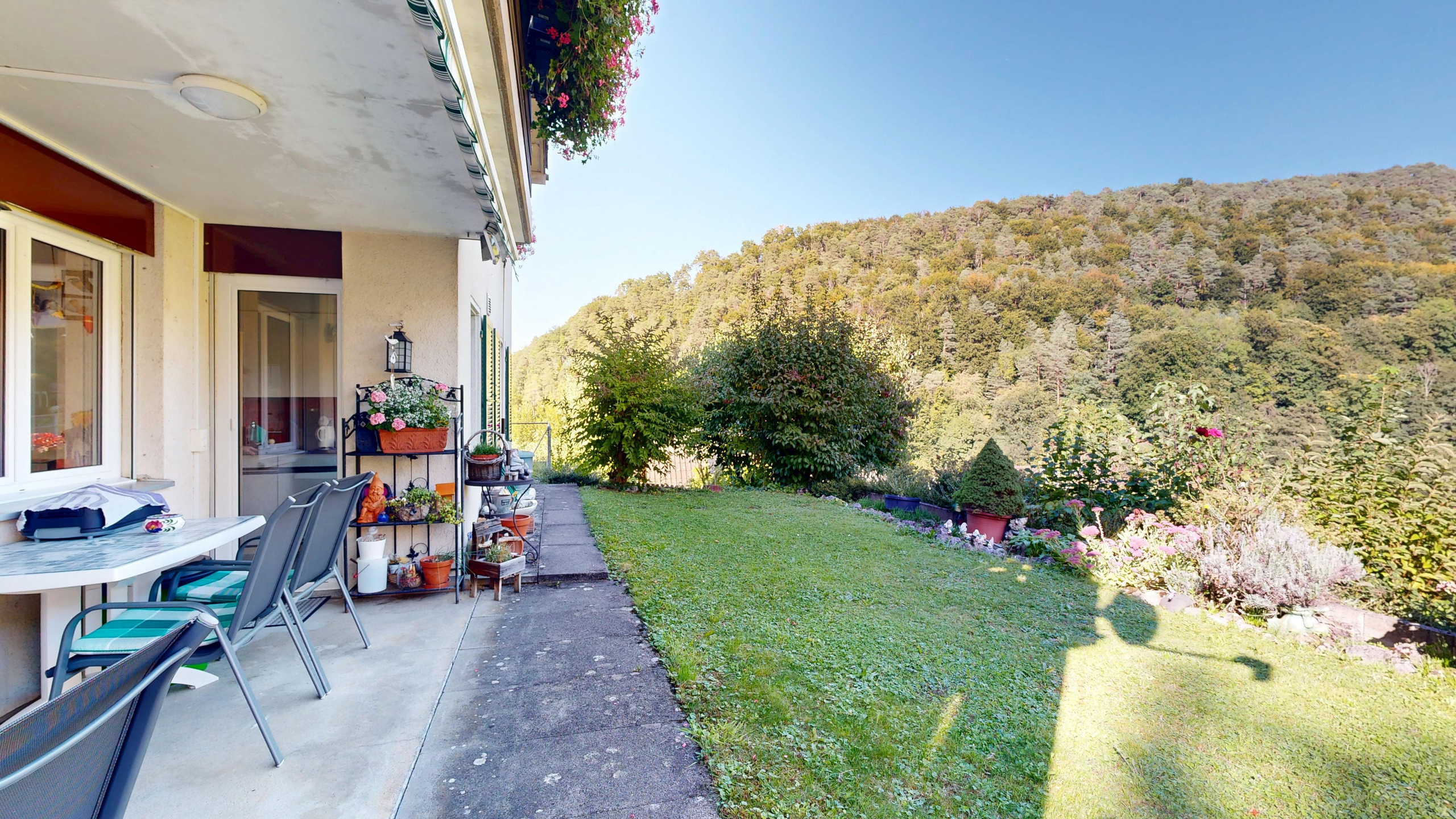 Wohnung 2_Sitzplatz / Garten