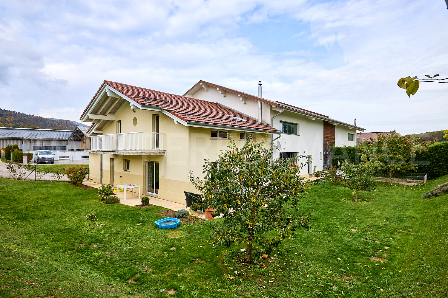 Jardin côté Sud-Ouest