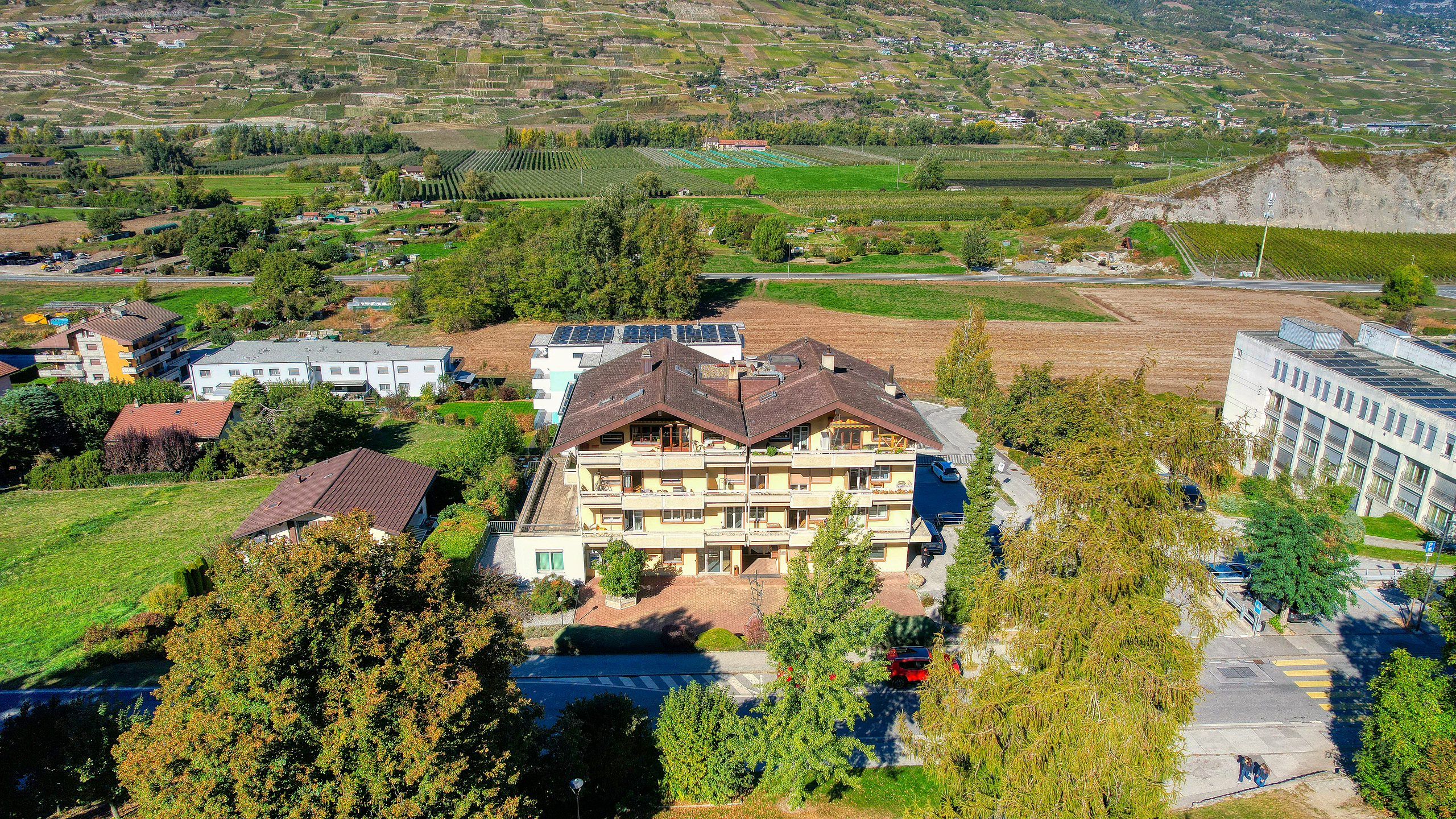 Local commercial Chalais - Vue drone