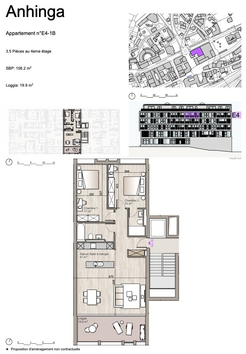 4ème étage / E4-1B