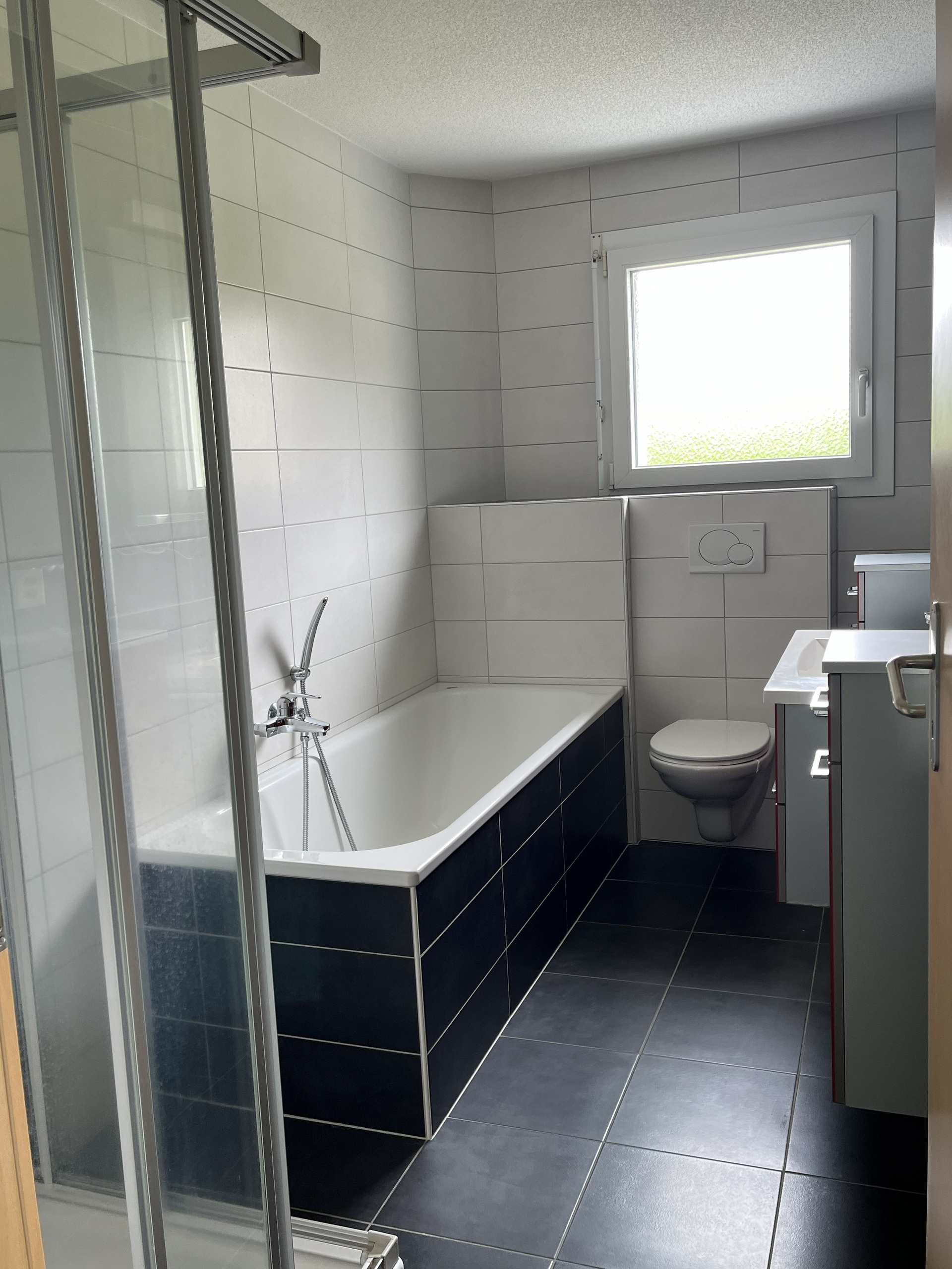 salle douche baignoire