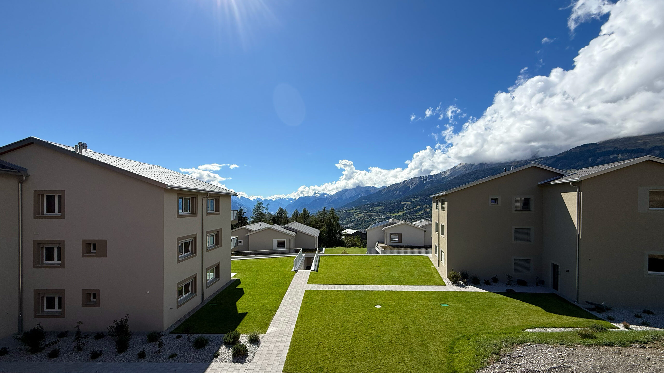 Vue depuis le balcon - Appartement E11