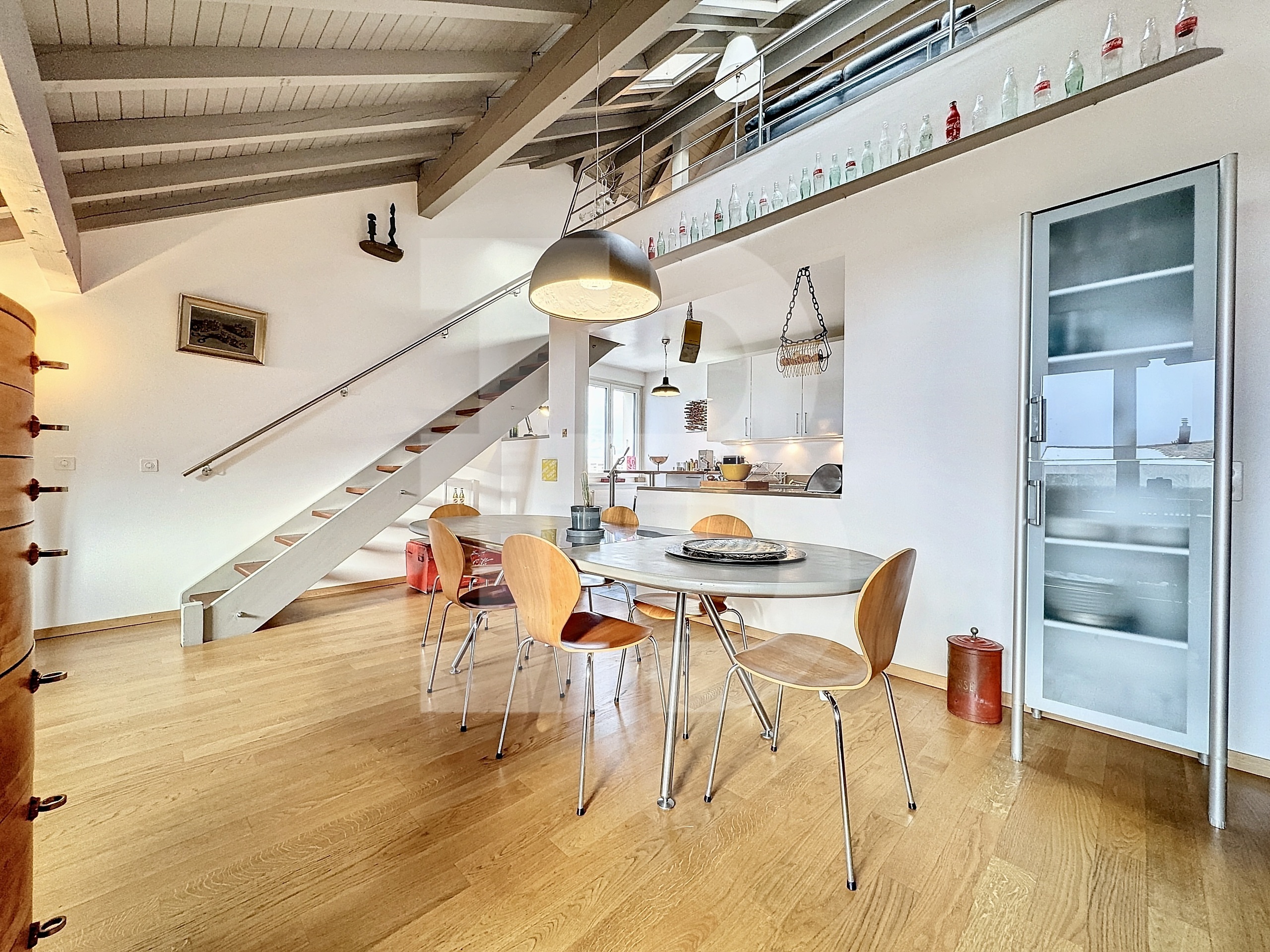 Séjour - Salon avec vide sur séjour