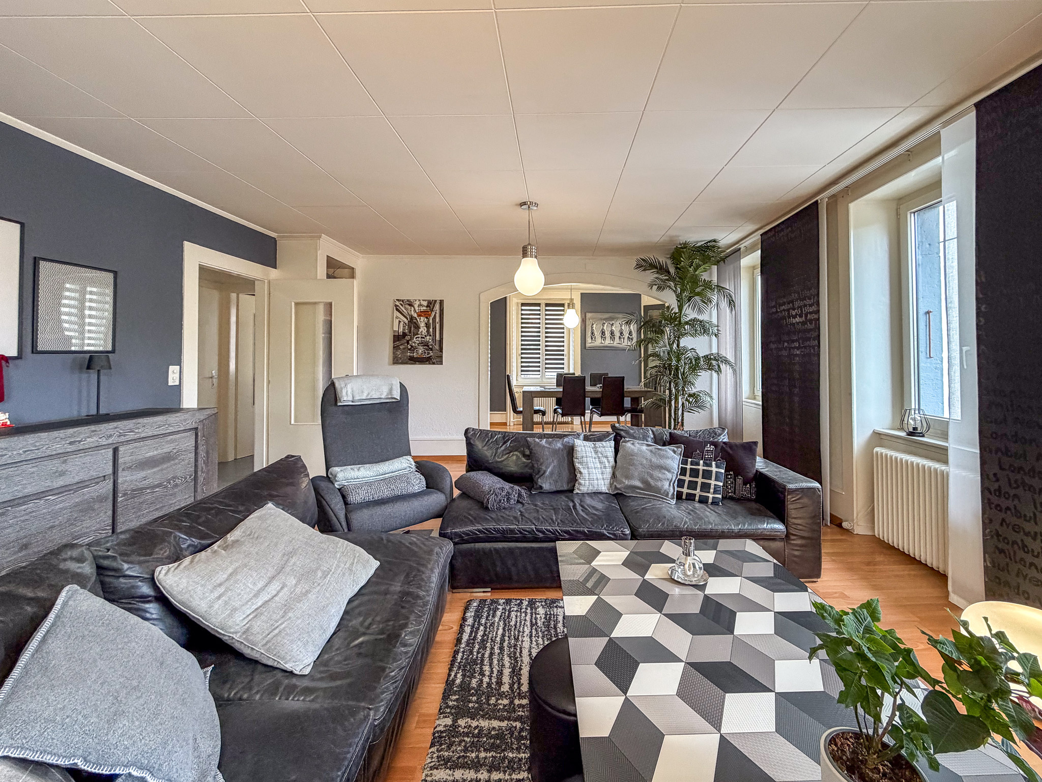 Appartement de 5.5 pièces - Séjour 