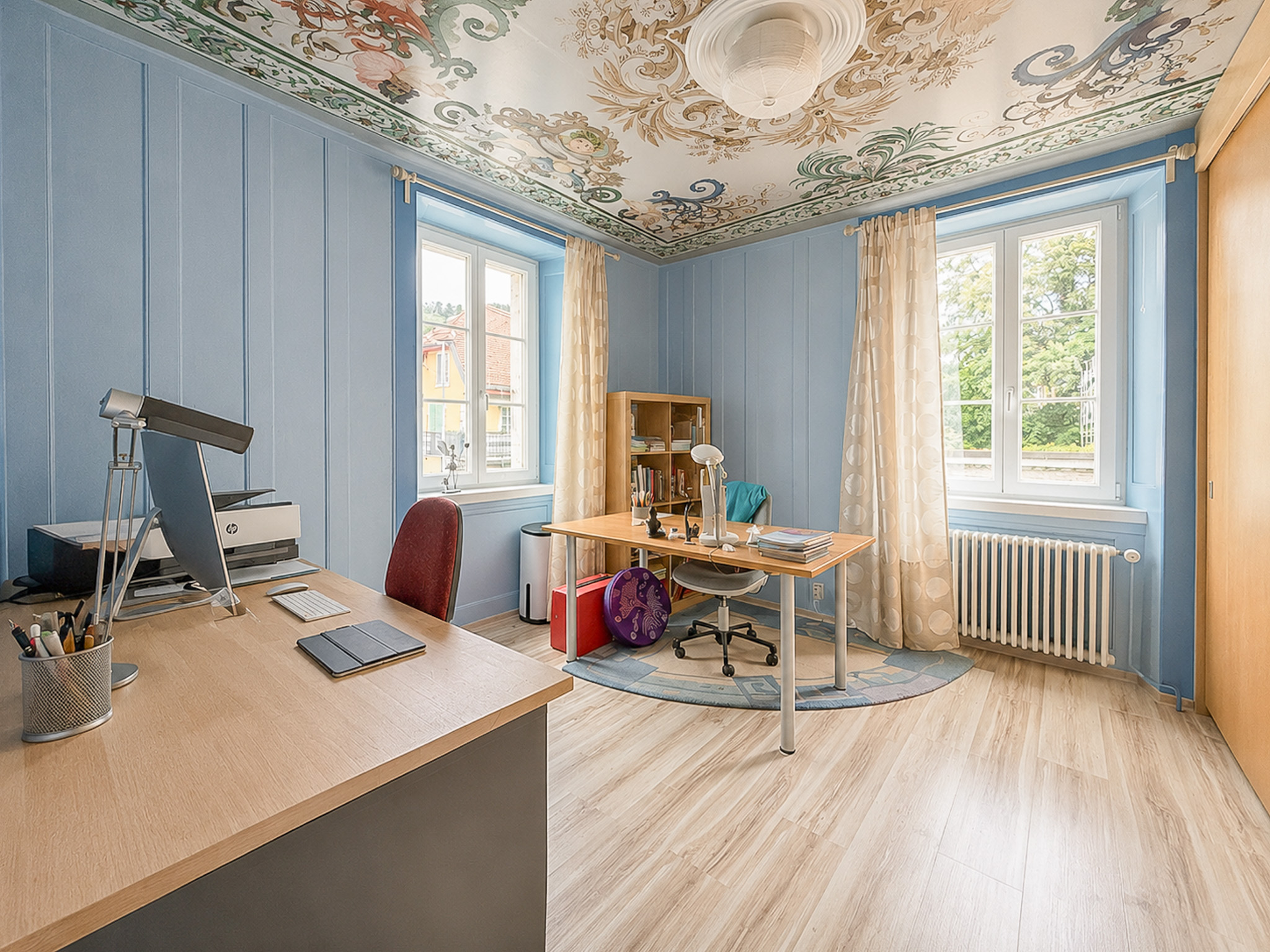 Rez-de-chaussée, chambre no 1 