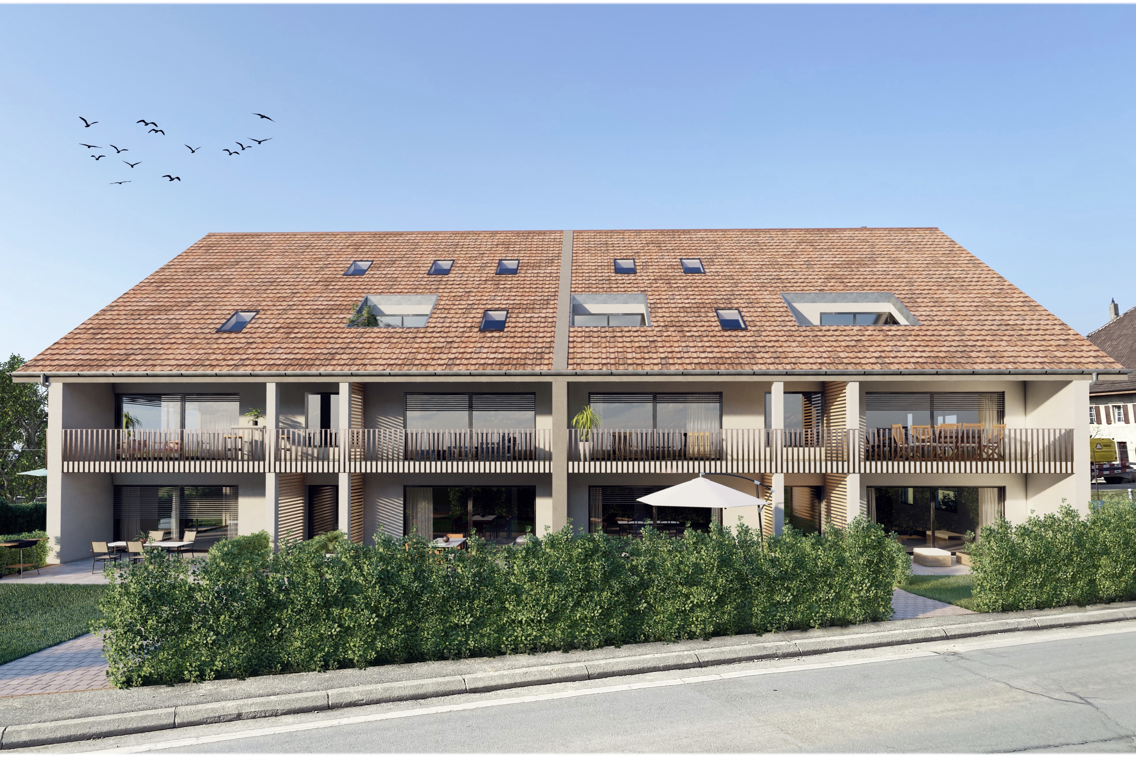 Projet immobilier à Romanel, appartements à vendre