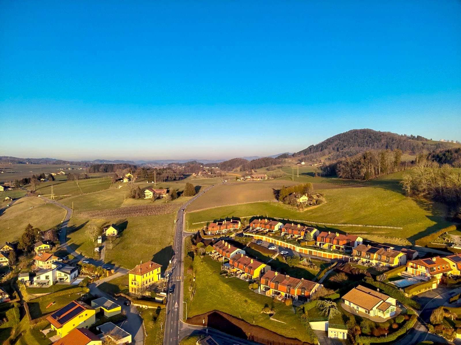 Vue aérienne du quartier Vue aérienne du quartier