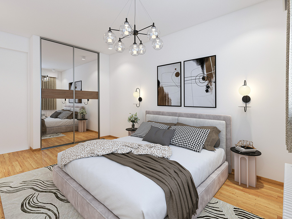 Chambre nord (rénovation virtuelle)