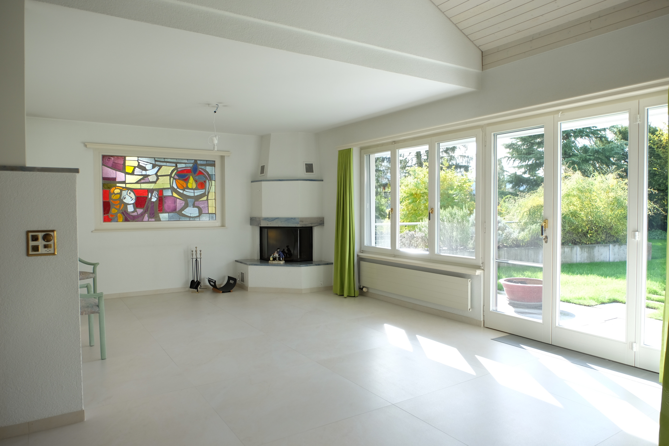 Wohnzimmer mit Cheminée Wohnzimmer mit Cheminée