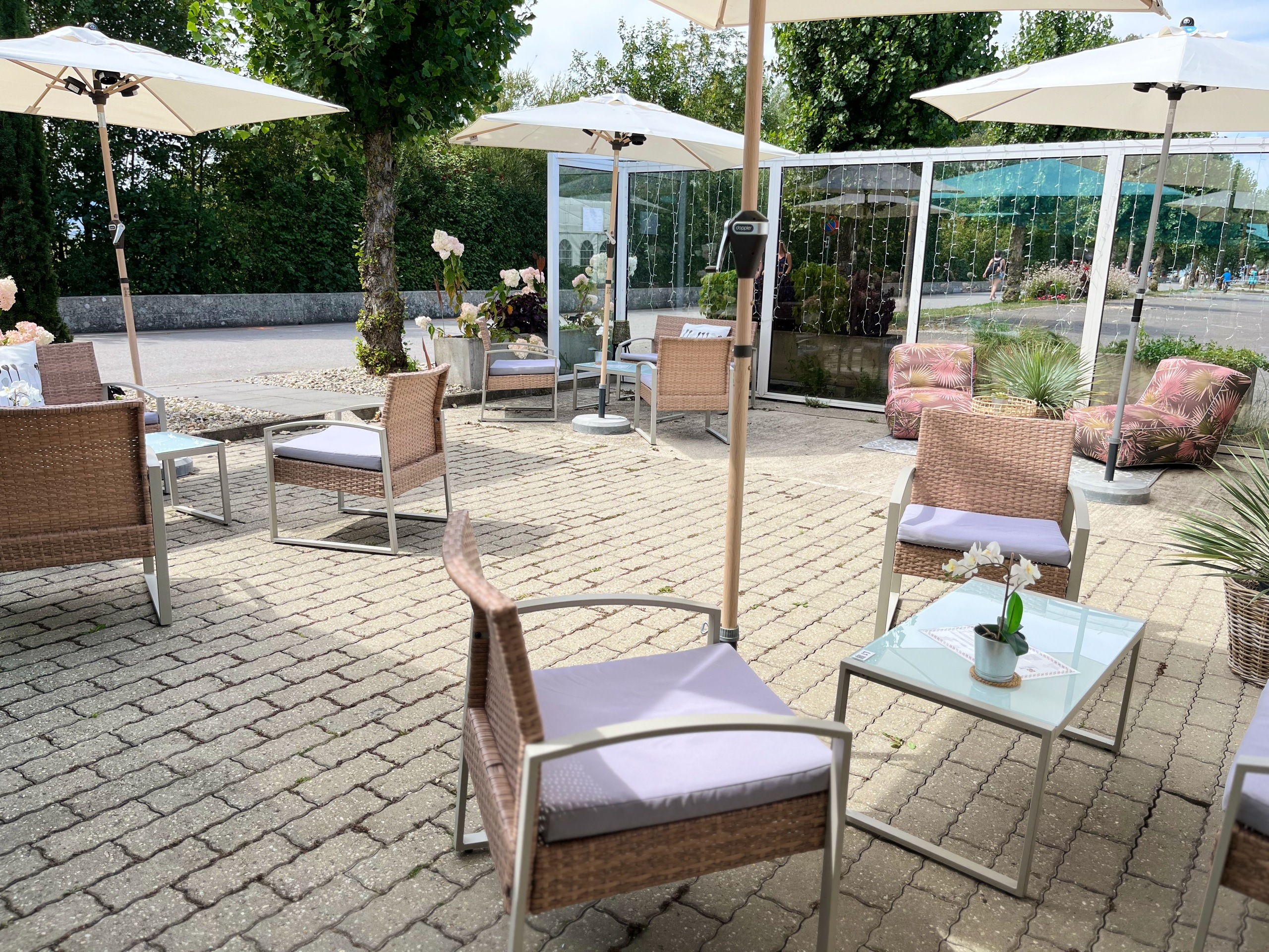 La terrasse du restaurant