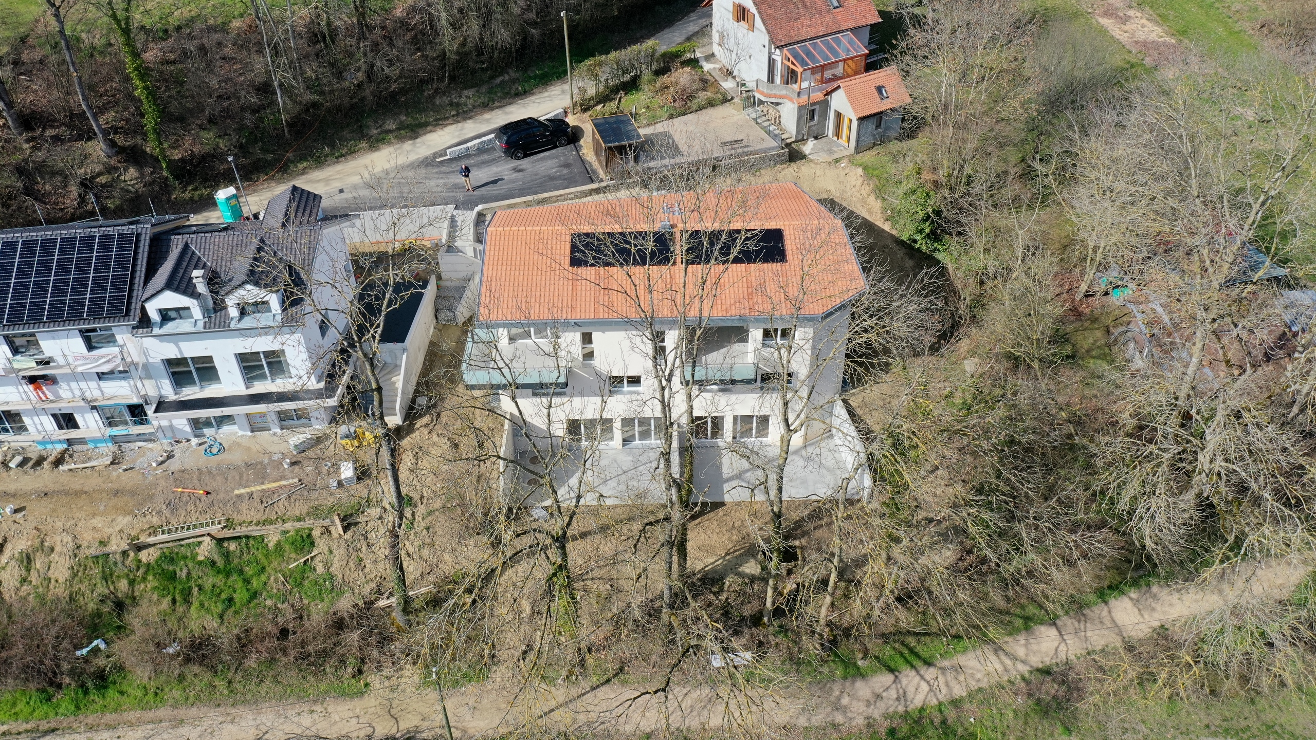 Vue aérienne