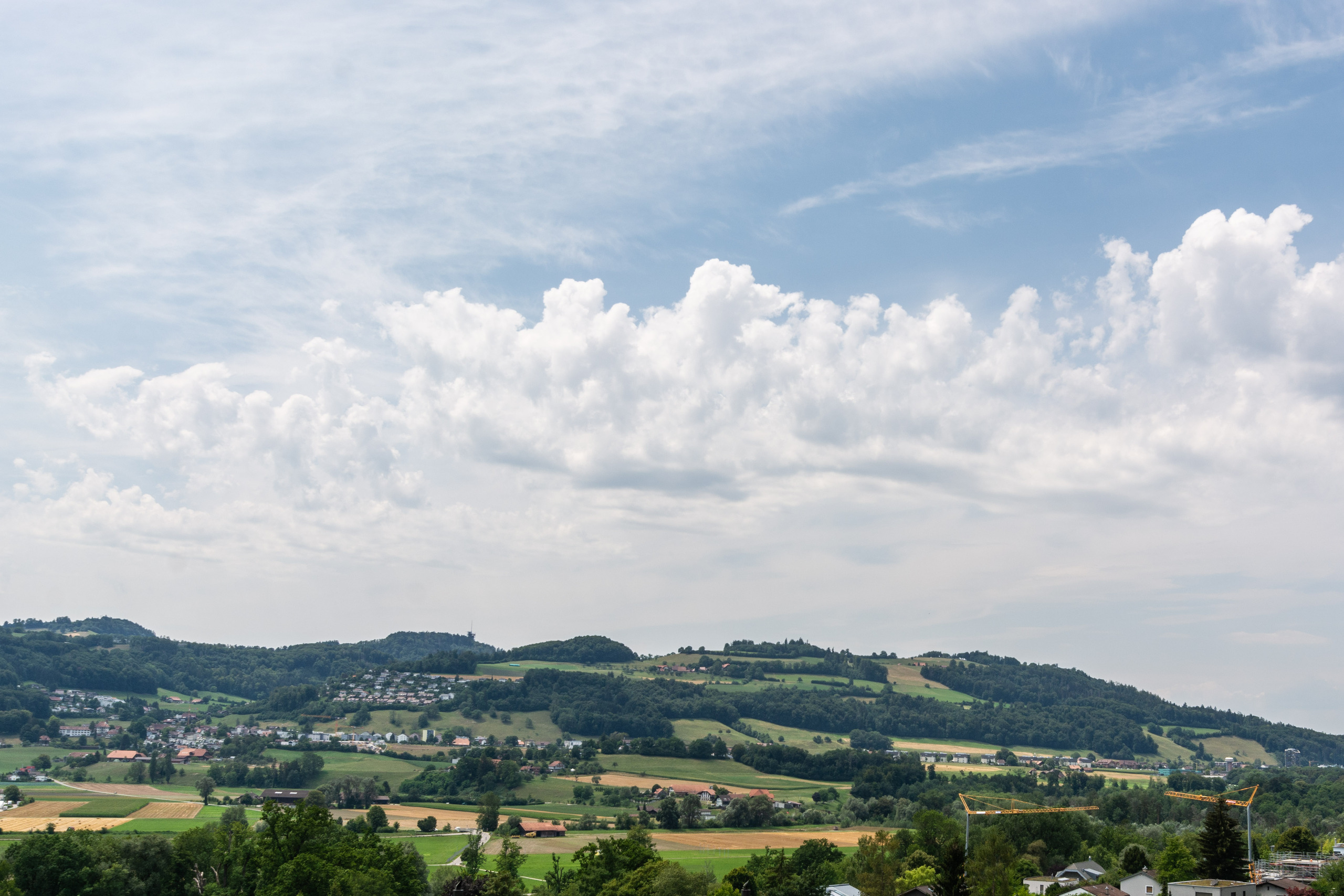 Muri Haldenweg_Aussicht Richtung Kehrsatz und Gurten