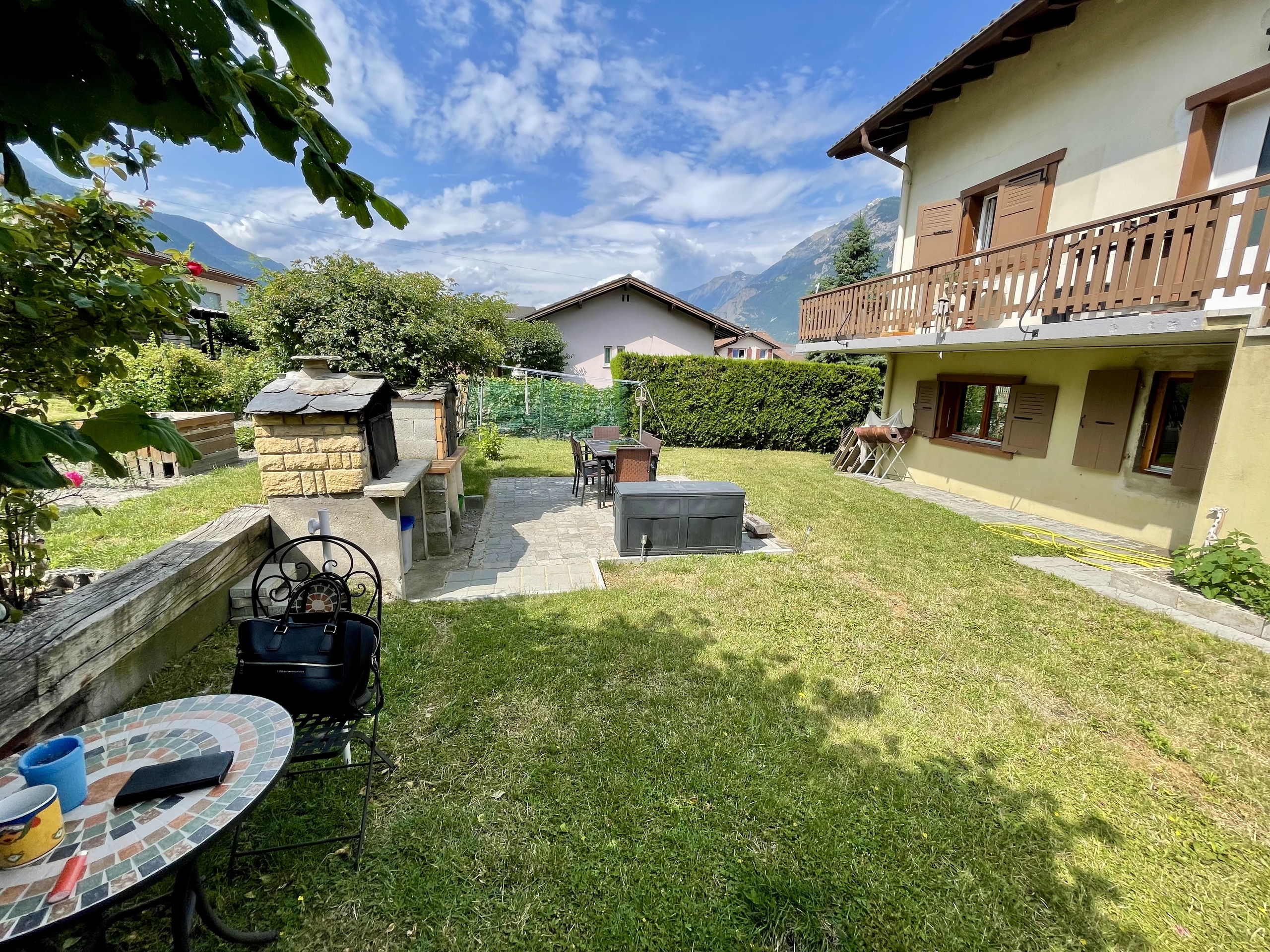 Jardin/pelouse privatif