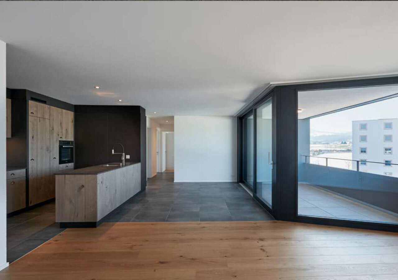 Immeuble d’activité Mosseires 71-73, Bulle Logements et bureaux administratifs