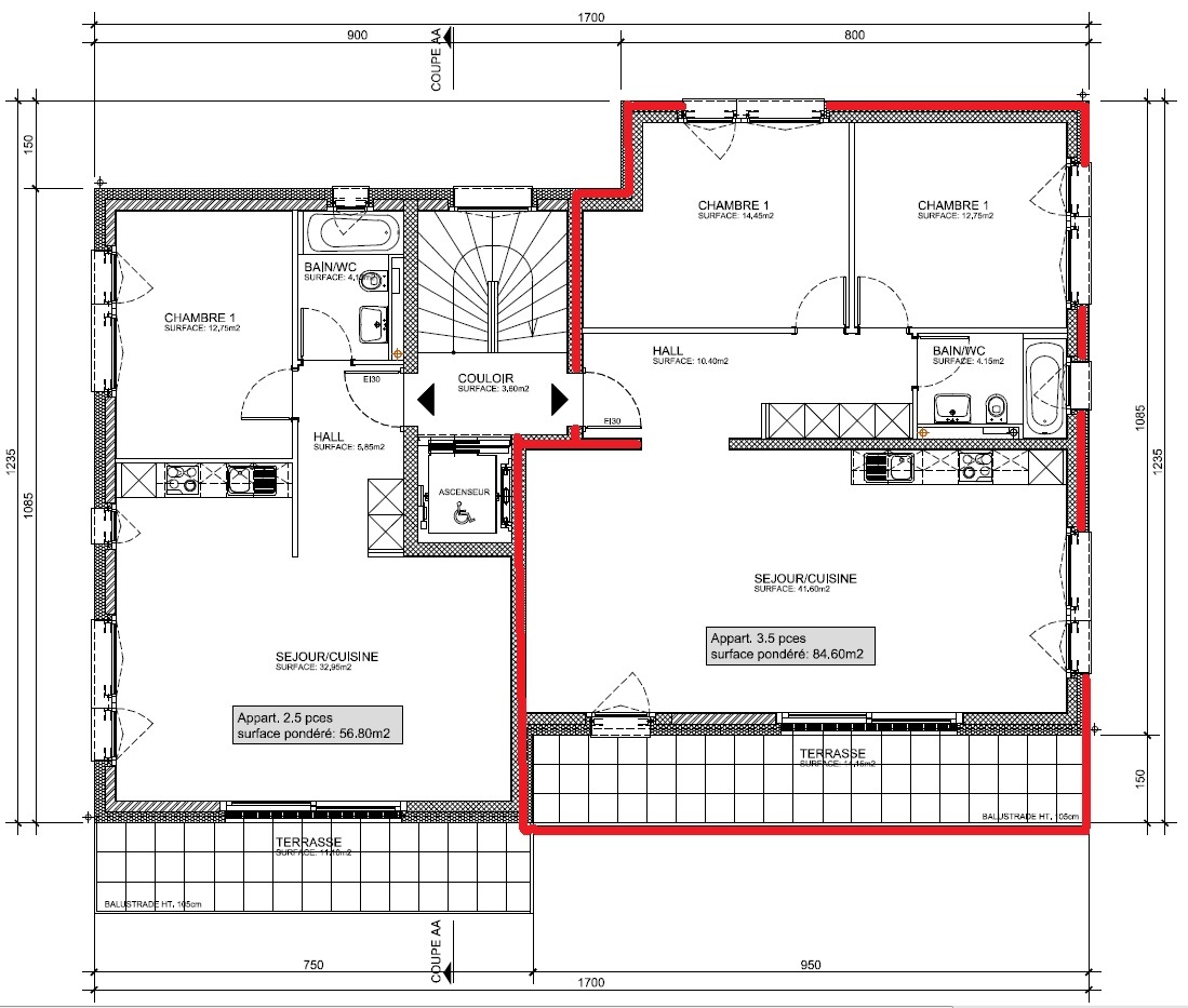 Plan appartement Plan appartement