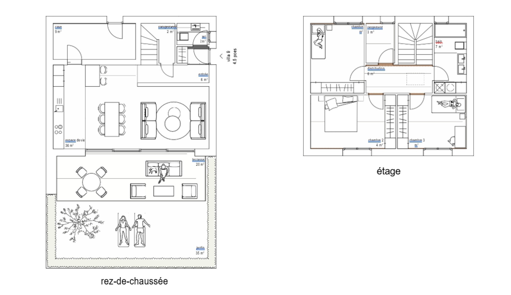 Plan Villa 9 Plan Villa 9