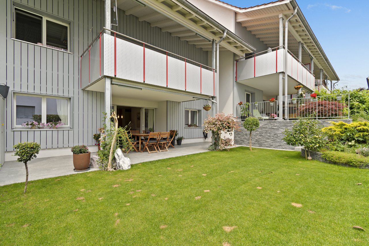 Garten mit Sitzplatz